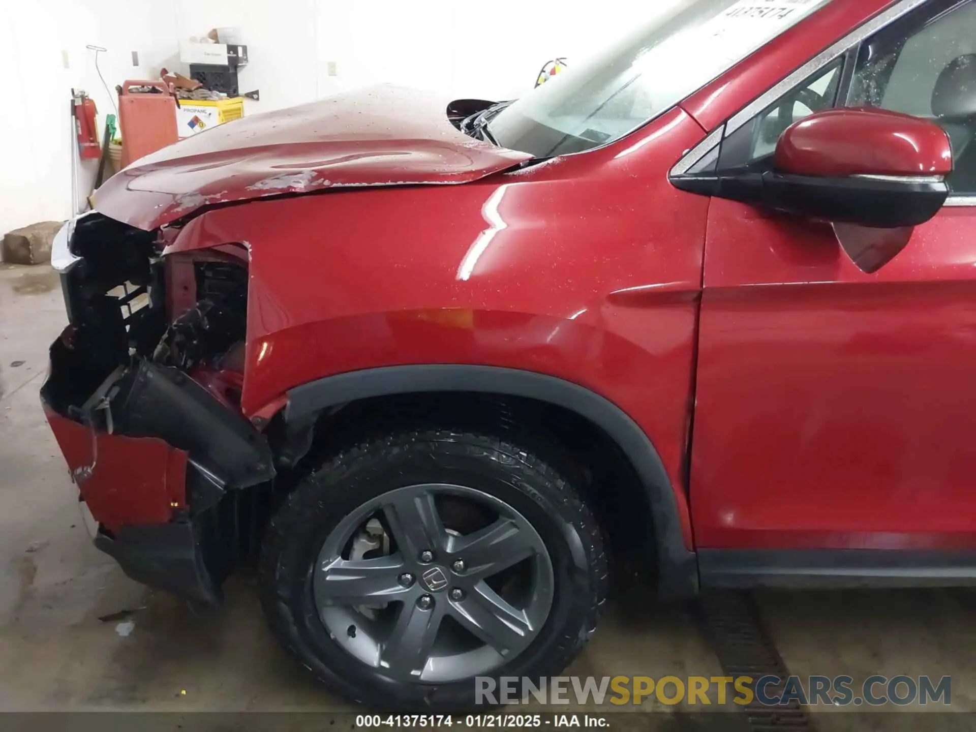 21 fotografías del automóvil dañado 5FPYK3F54MB014208 HONDA RIDGELINE 2021