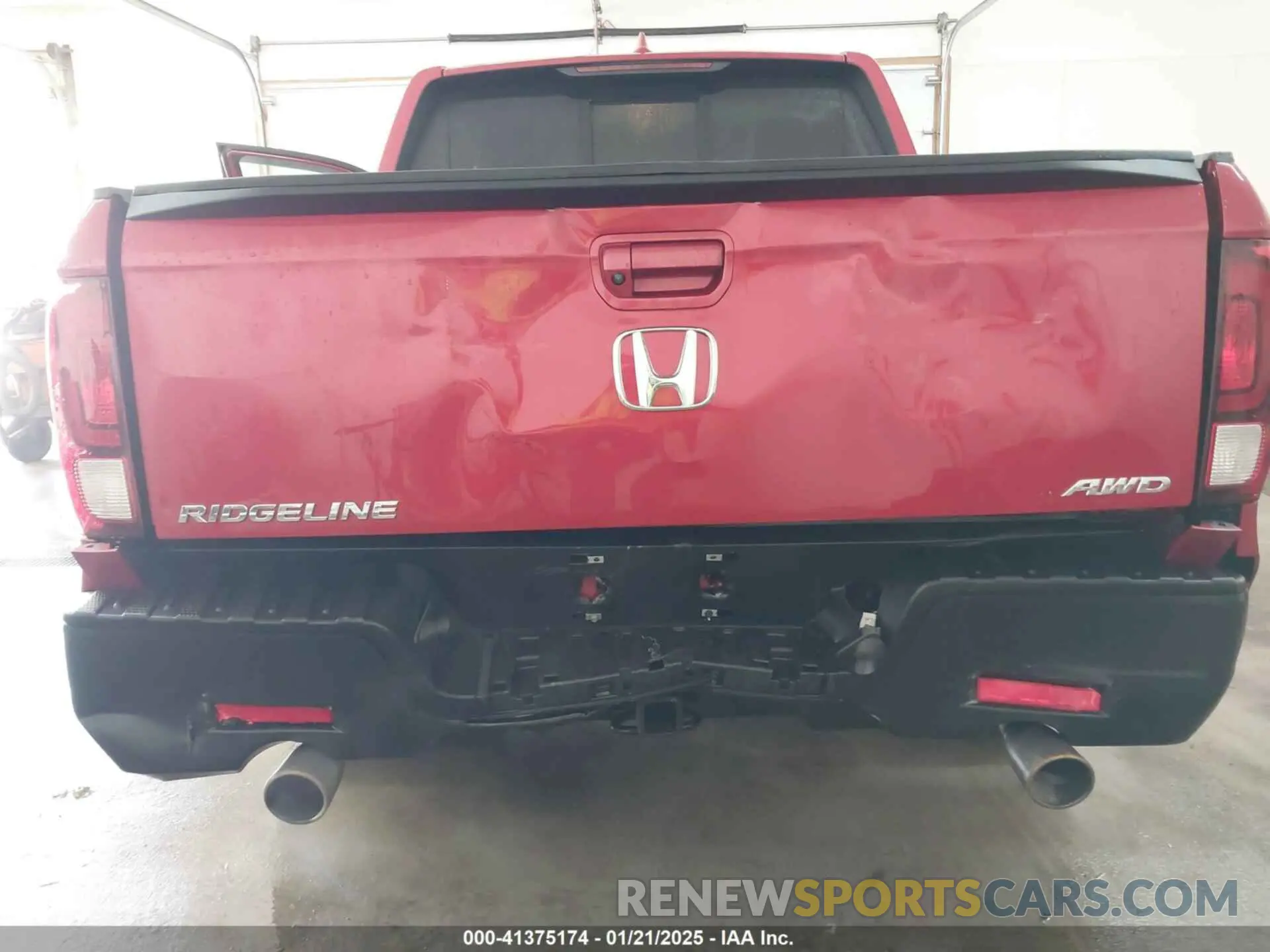 6 fotografías del automóvil dañado 5FPYK3F54MB014208 HONDA RIDGELINE 2021