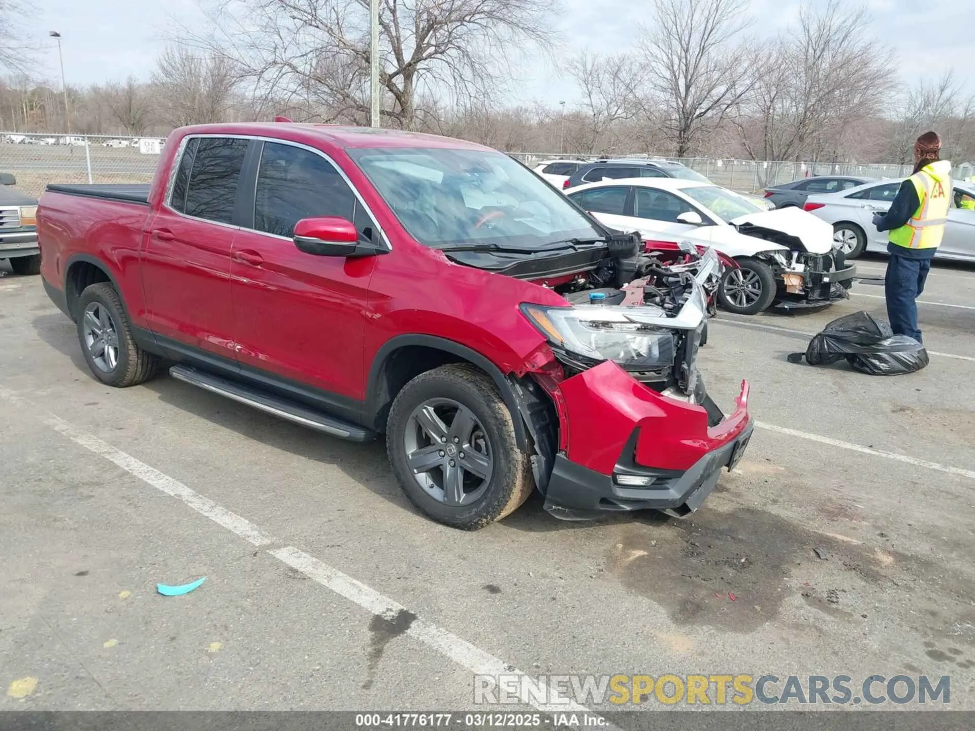 1 fotografías del automóvil dañado 5FPYK3F54MB014502 HONDA RIDGELINE 2021