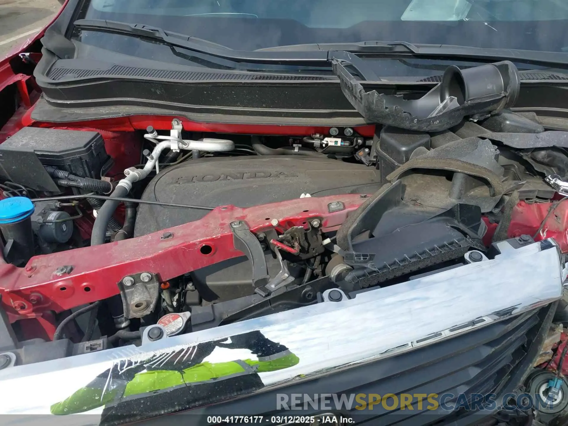 10 fotografías del automóvil dañado 5FPYK3F54MB014502 HONDA RIDGELINE 2021