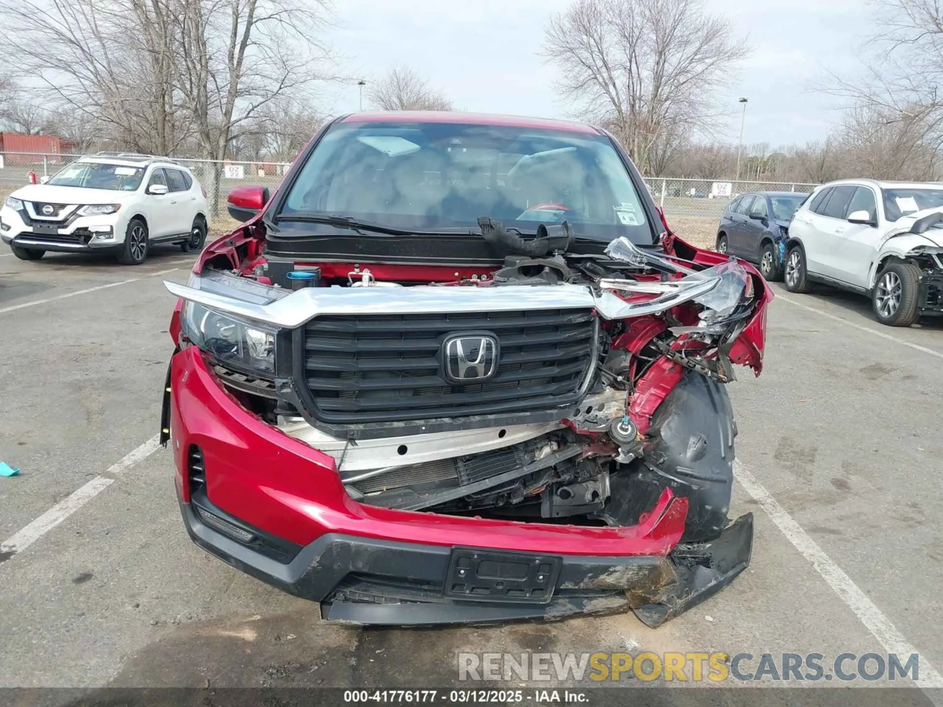 12 fotografías del automóvil dañado 5FPYK3F54MB014502 HONDA RIDGELINE 2021