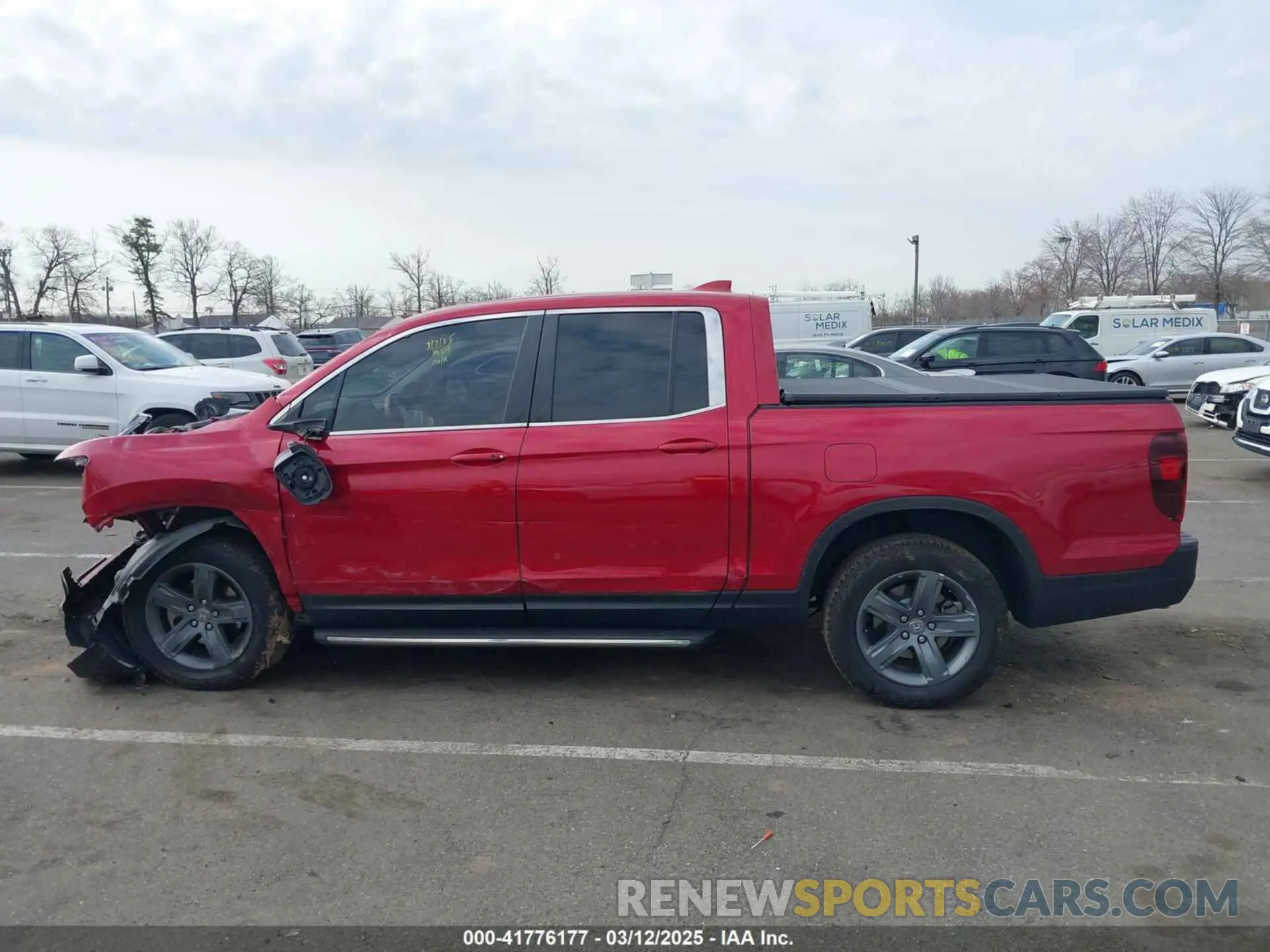 14 fotografías del automóvil dañado 5FPYK3F54MB014502 HONDA RIDGELINE 2021