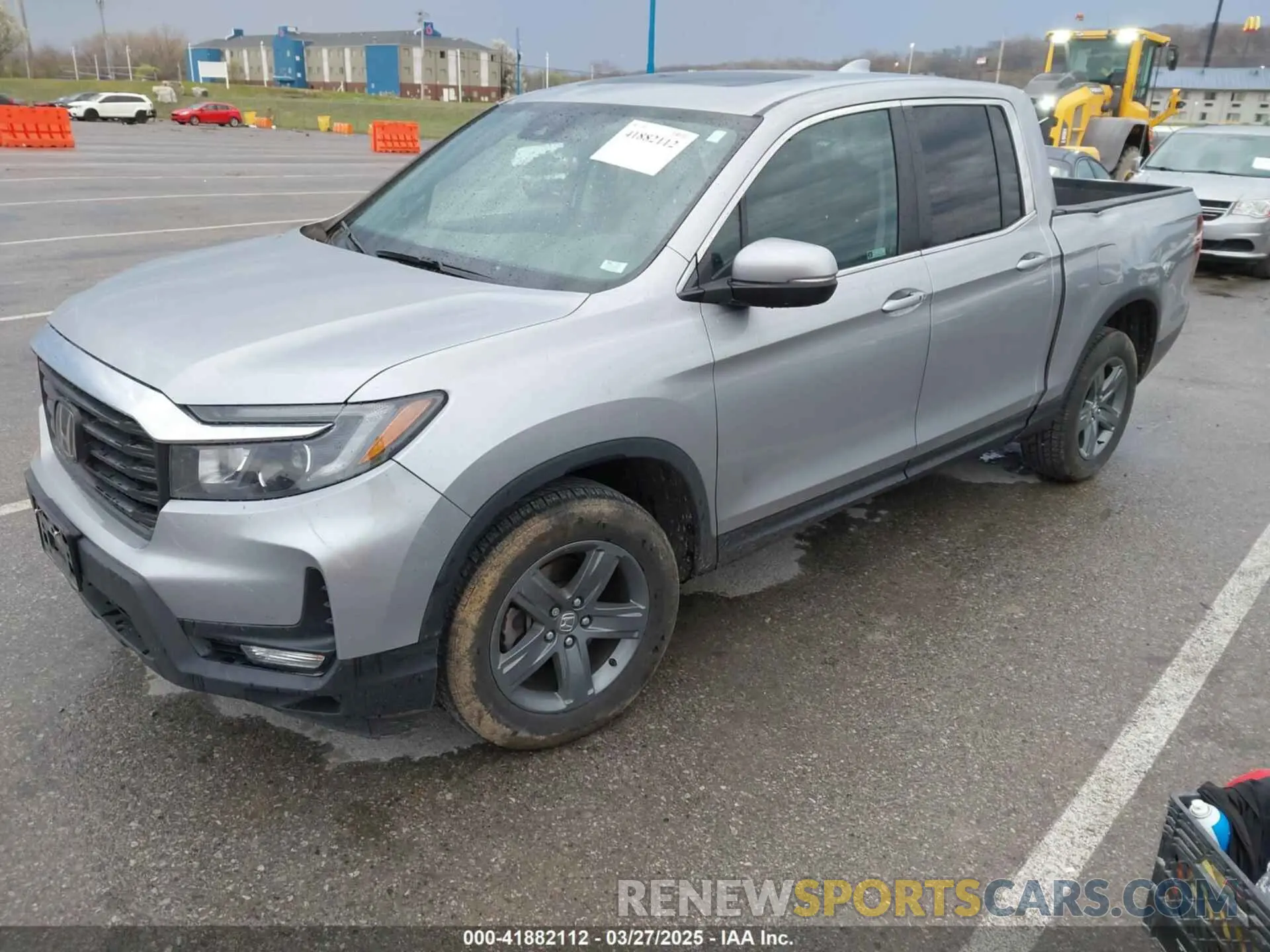 2 fotografías del automóvil dañado 5FPYK3F56MB016316 HONDA RIDGELINE 2021