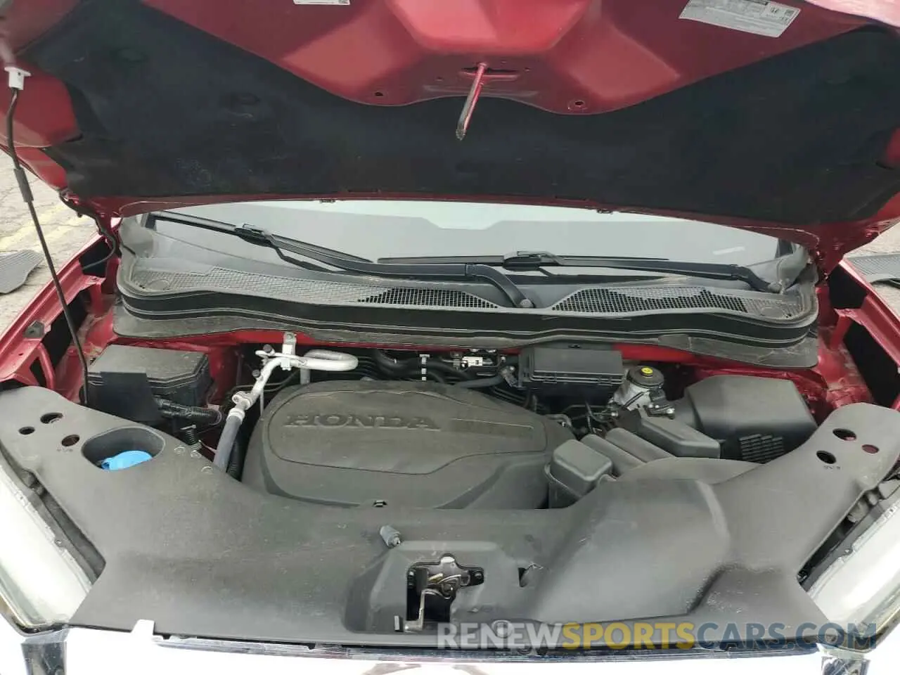 11 fotografías del automóvil dañado 5FPYK3F73MB017991 HONDA RIDGELINE 2021