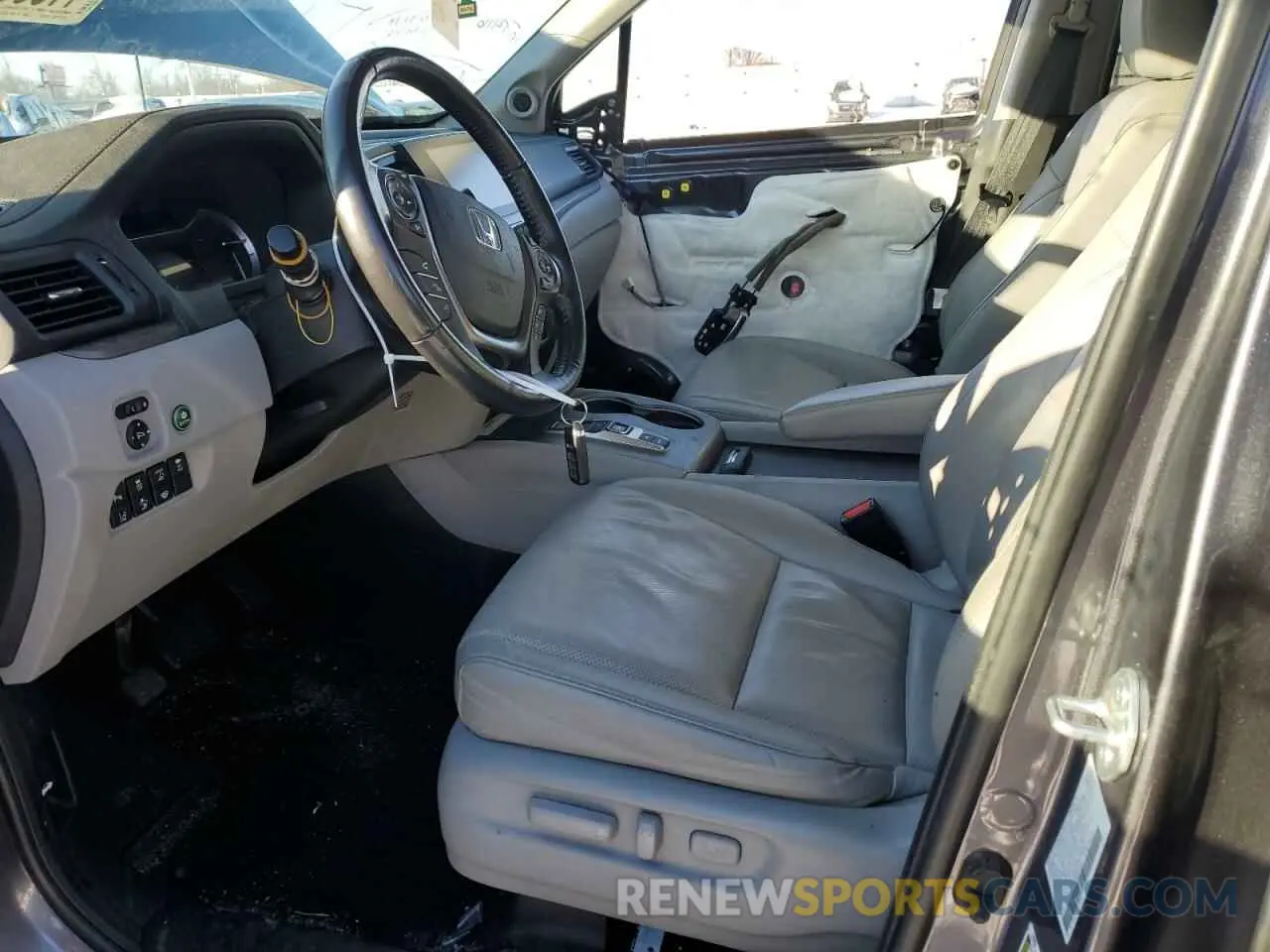 7 fotografías del automóvil dañado 5FPYK3F74MB023122 HONDA RIDGELINE 2021