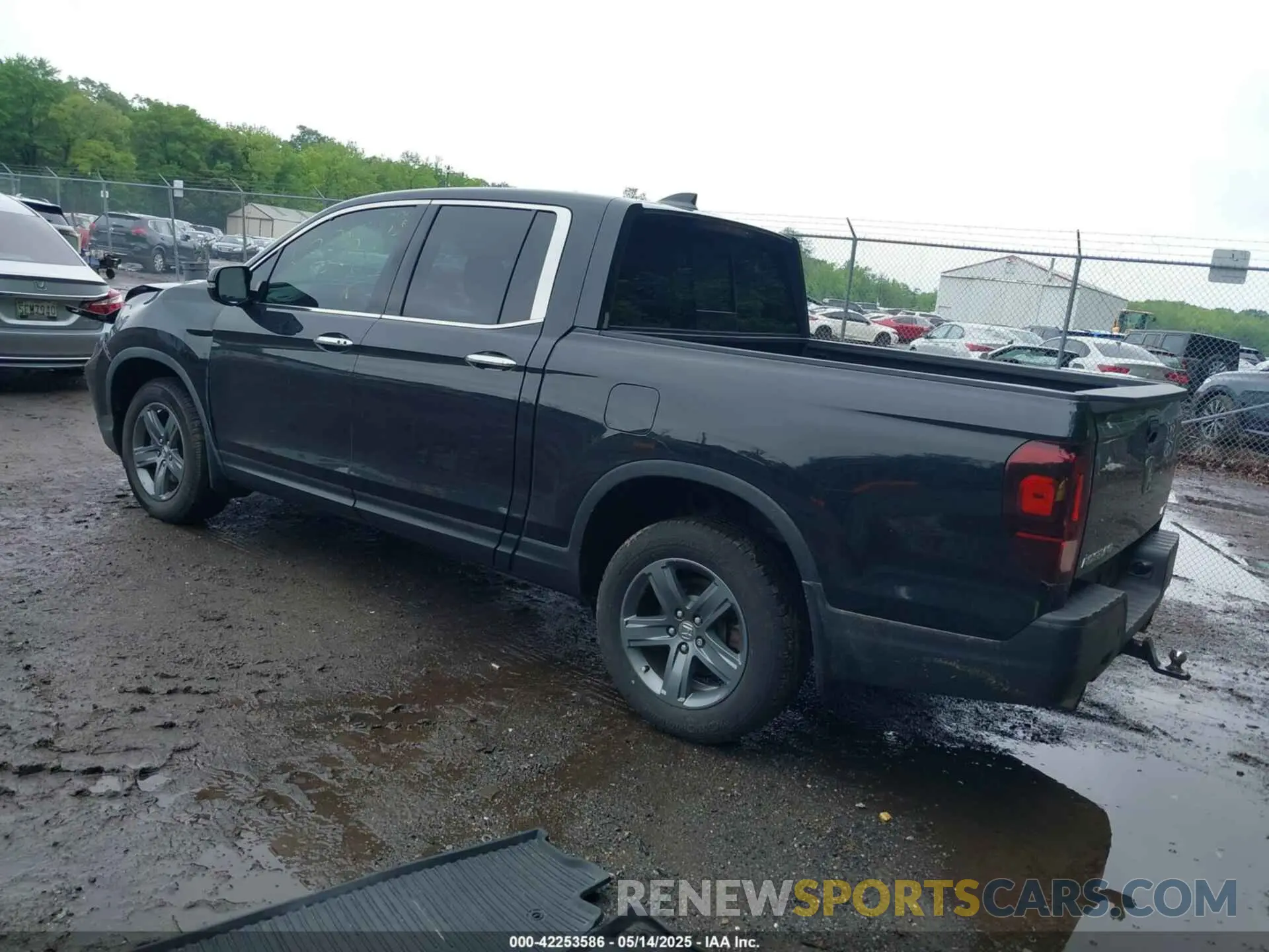 3 fotografías del automóvil dañado 5FPYK3F75MB015370 HONDA RIDGELINE 2021
