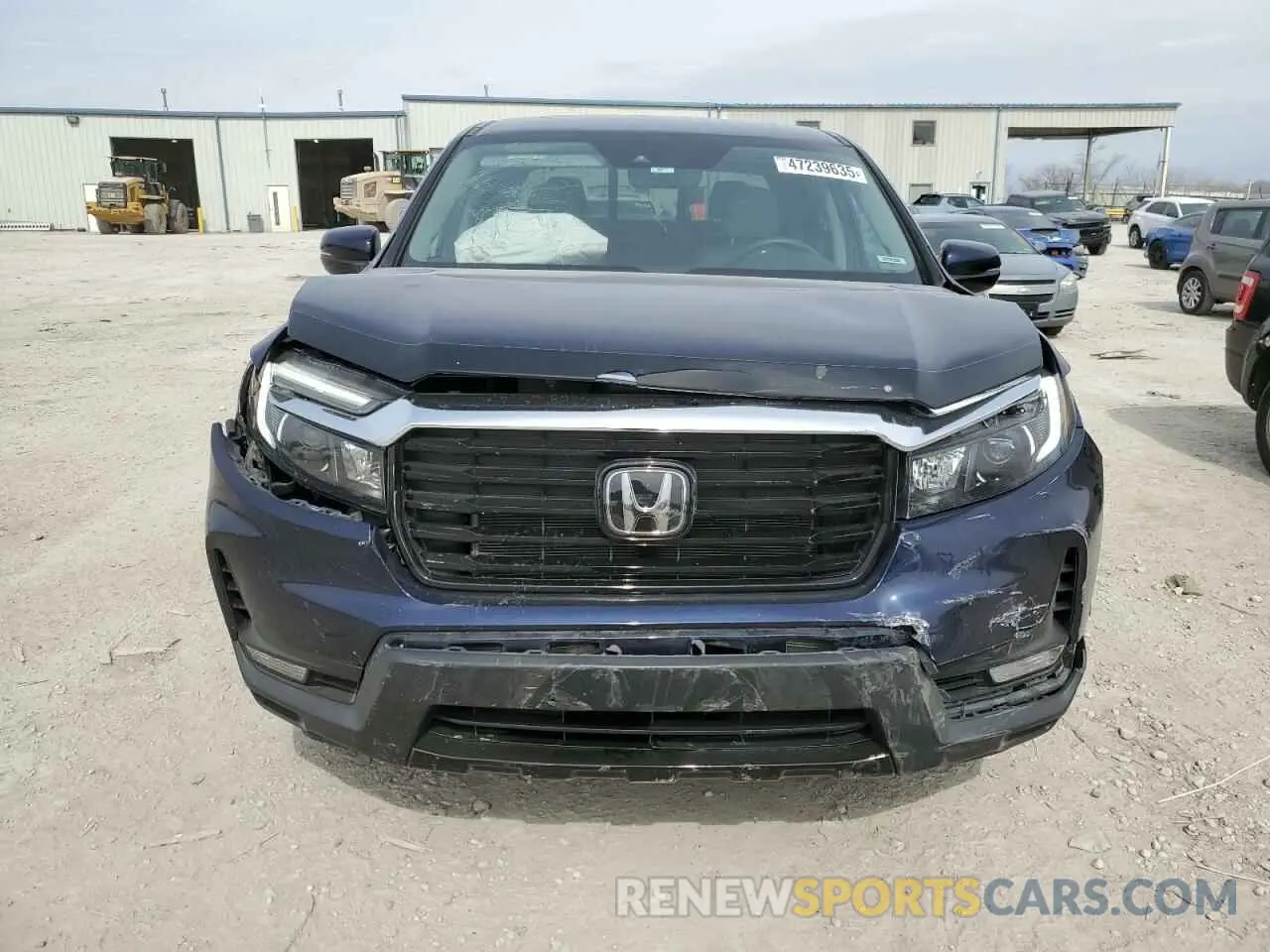 5 fotografías del automóvil dañado 5FPYK3F7XMB022704 HONDA RIDGELINE 2021