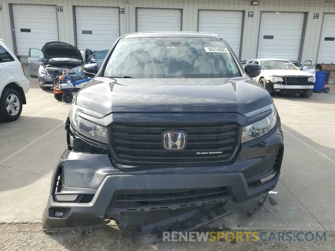 5 fotografías del automóvil dañado 5FPYK3F81MB009705 HONDA RIDGELINE 2021