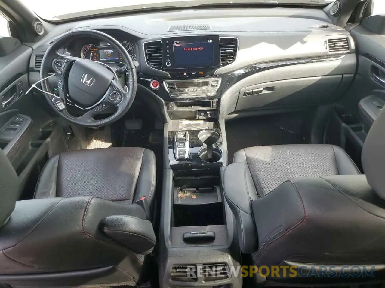 8 fotografías del automóvil dañado 5FPYK3F81MB009705 HONDA RIDGELINE 2021