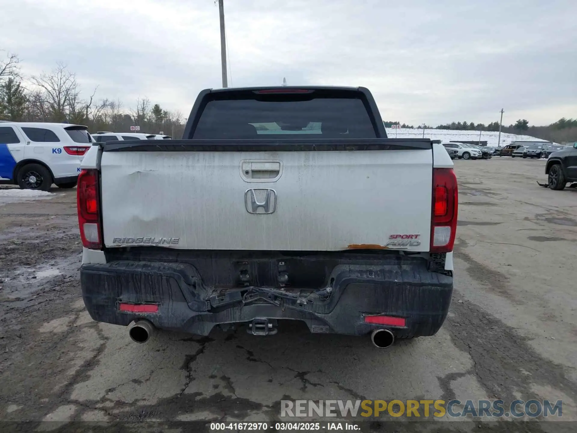16 fotografías del automóvil dañado 5FPYK3F13NB019849 HONDA RIDGELINE 2022