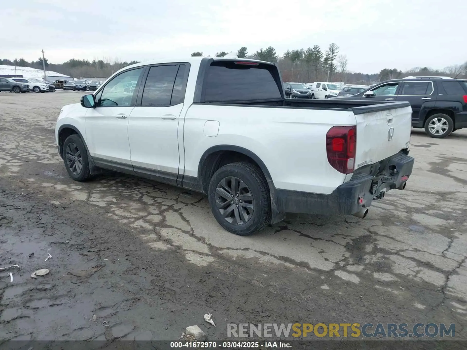 3 fotografías del automóvil dañado 5FPYK3F13NB019849 HONDA RIDGELINE 2022