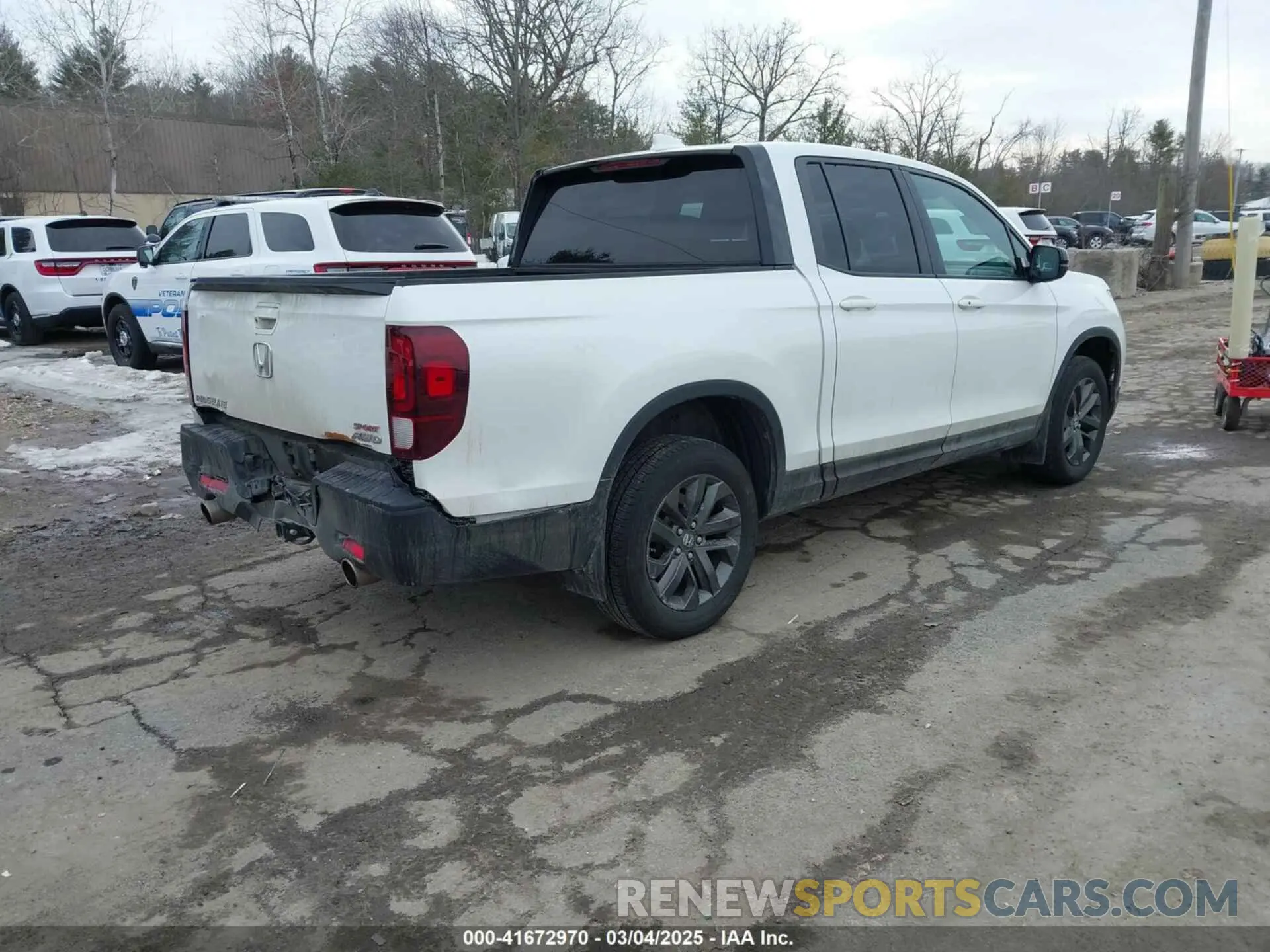 4 fotografías del automóvil dañado 5FPYK3F13NB019849 HONDA RIDGELINE 2022