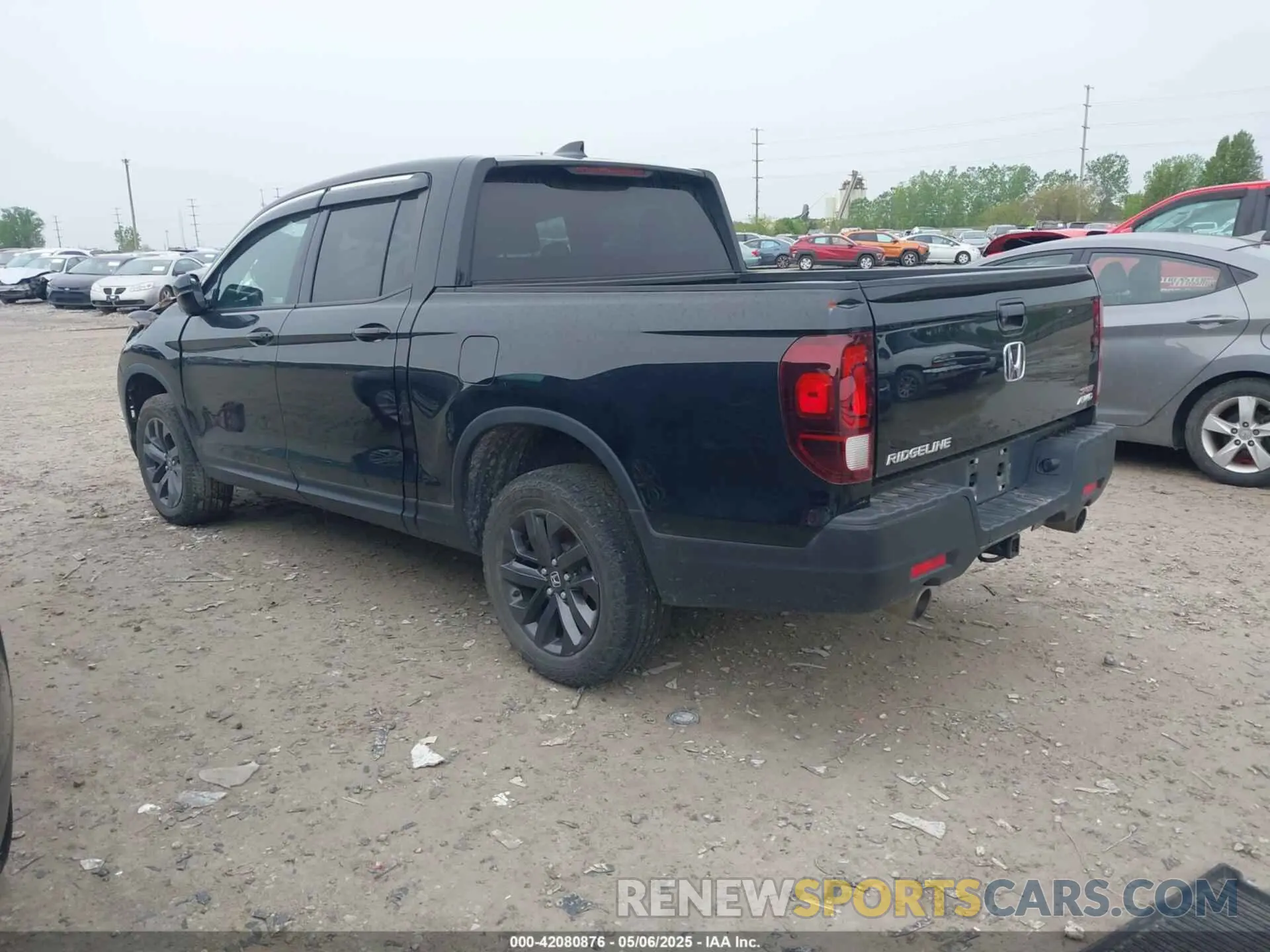 3 fotografías del automóvil dañado 5FPYK3F18NB007356 HONDA RIDGELINE 2022