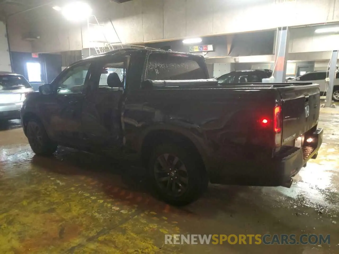 2 fotografías del automóvil dañado 5FPYK3F1XNB010405 HONDA RIDGELINE 2022