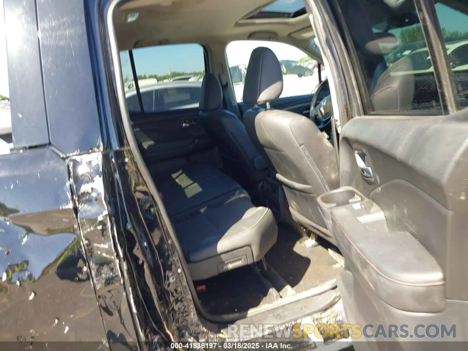 8 fotografías del automóvil dañado 5FPYK3F50NB016717 HONDA RIDGELINE 2022
