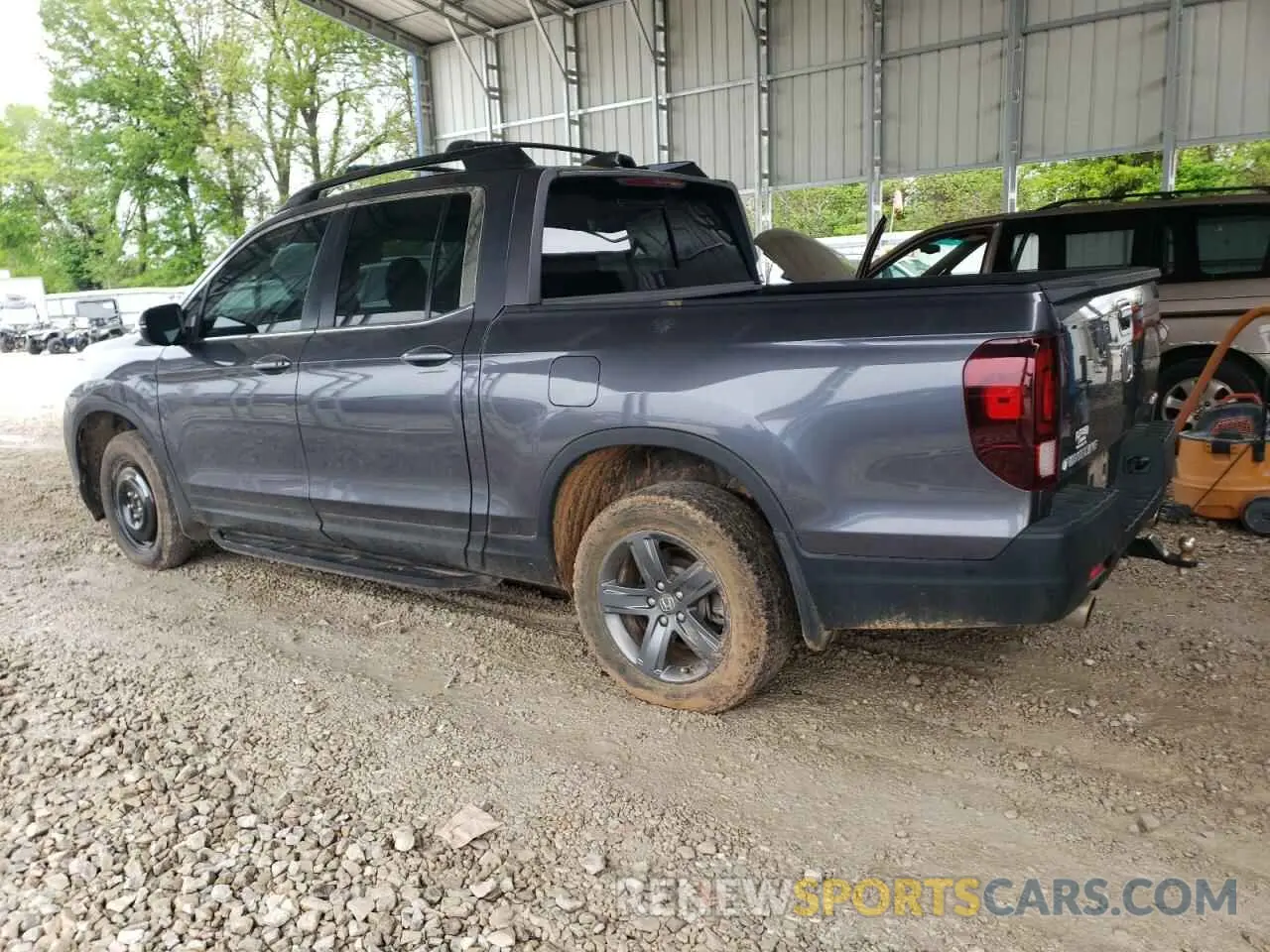 2 fotografías del automóvil dañado 5FPYK3F57NB026256 HONDA RIDGELINE 2022
