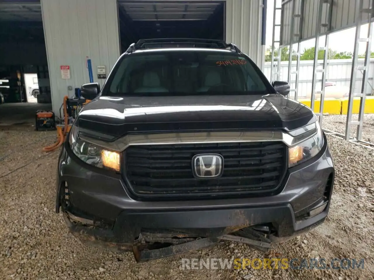 5 fotografías del automóvil dañado 5FPYK3F57NB026256 HONDA RIDGELINE 2022