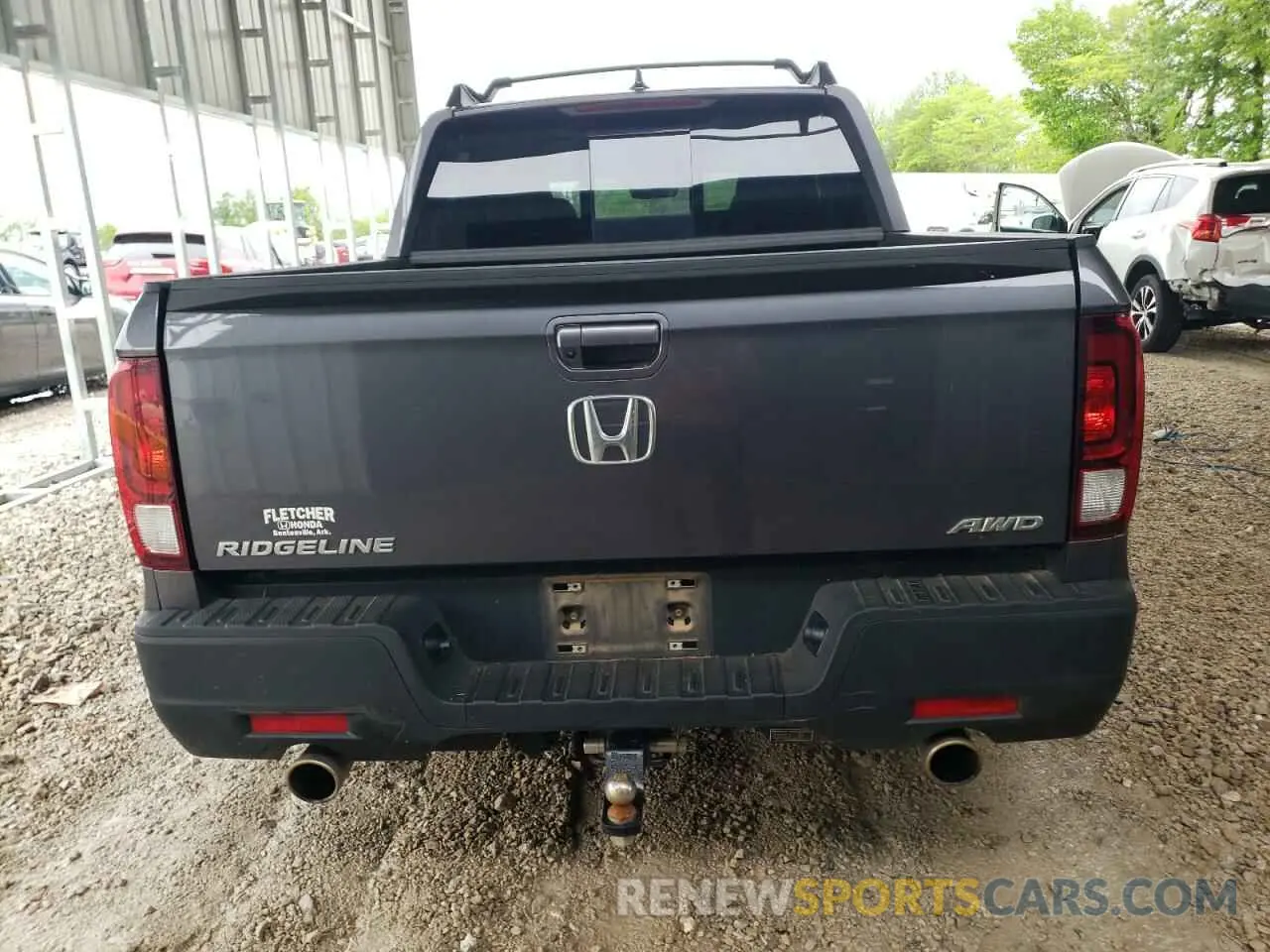 6 fotografías del automóvil dañado 5FPYK3F57NB026256 HONDA RIDGELINE 2022