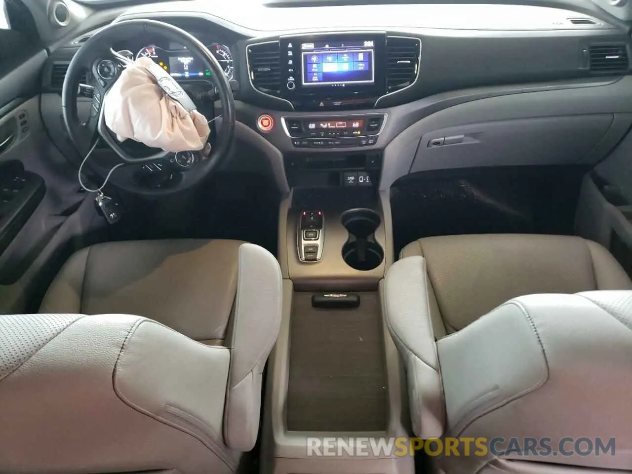 8 fotografías del automóvil dañado 5FPYK3F57NB026256 HONDA RIDGELINE 2022