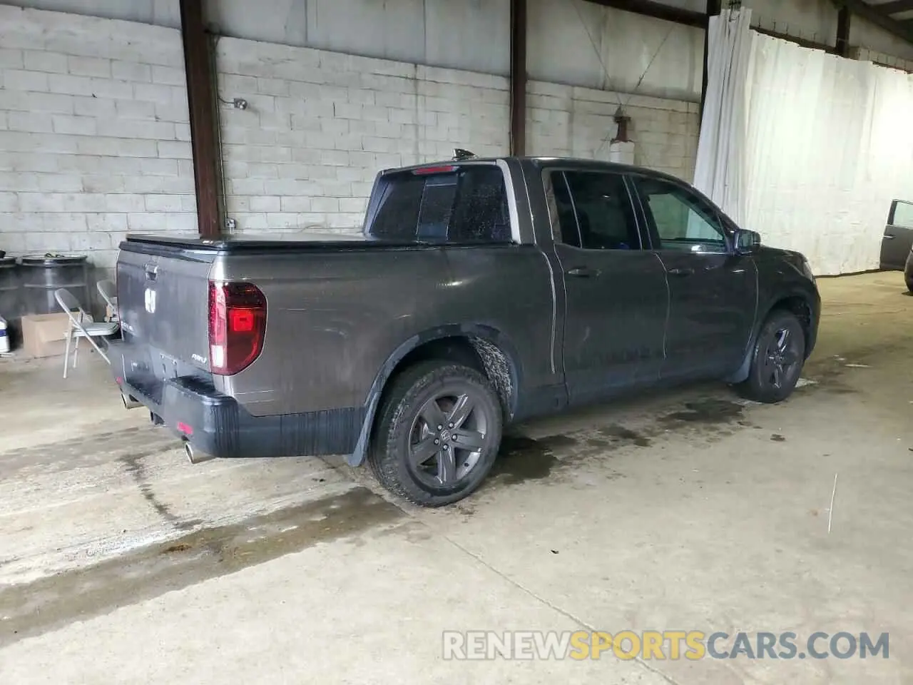 3 fotografías del automóvil dañado 5FPYK3F59NB028624 HONDA RIDGELINE 2022