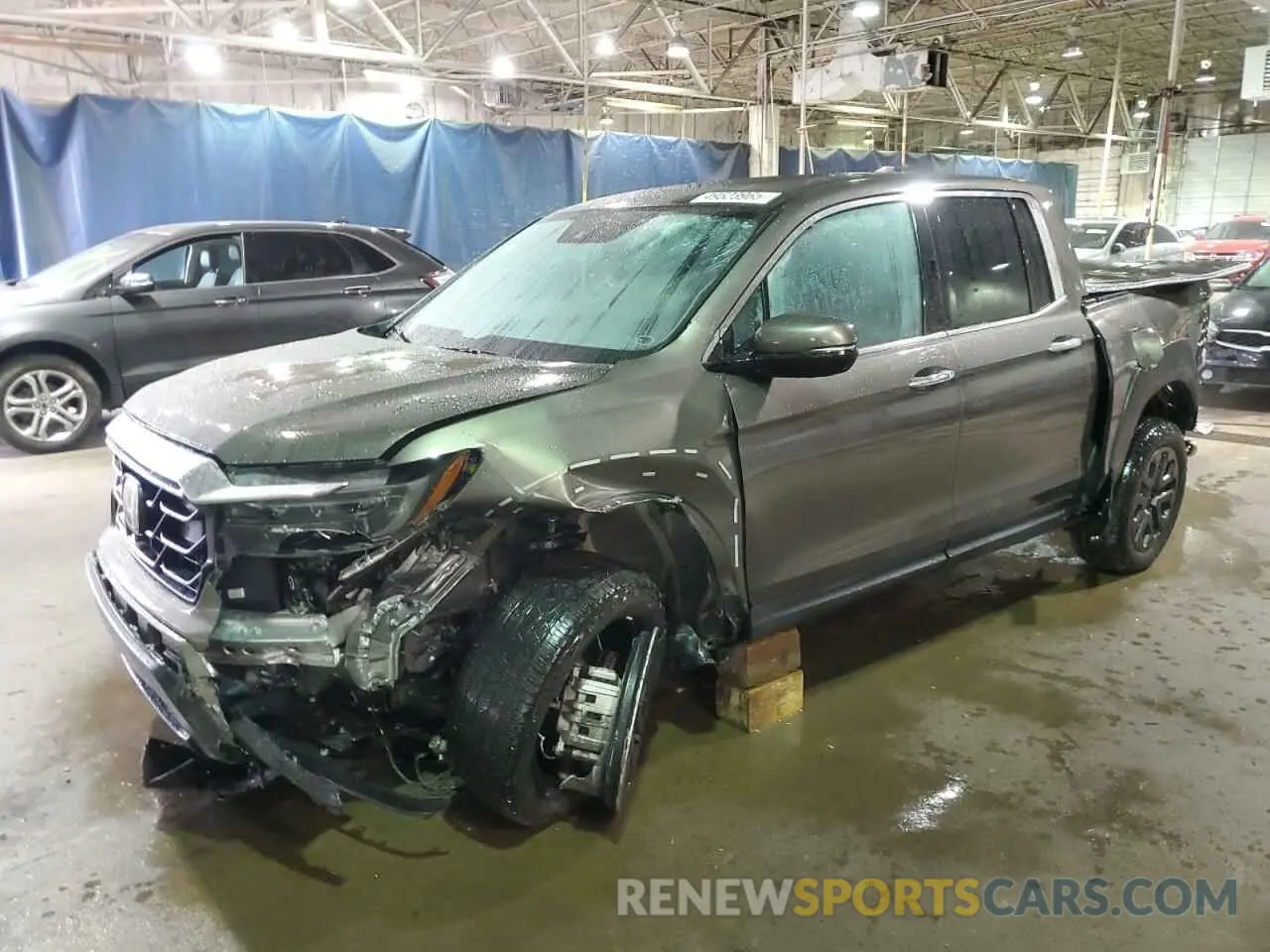 1 fotografías del automóvil dañado 5FPYK3F70NB032529 HONDA RIDGELINE 2022