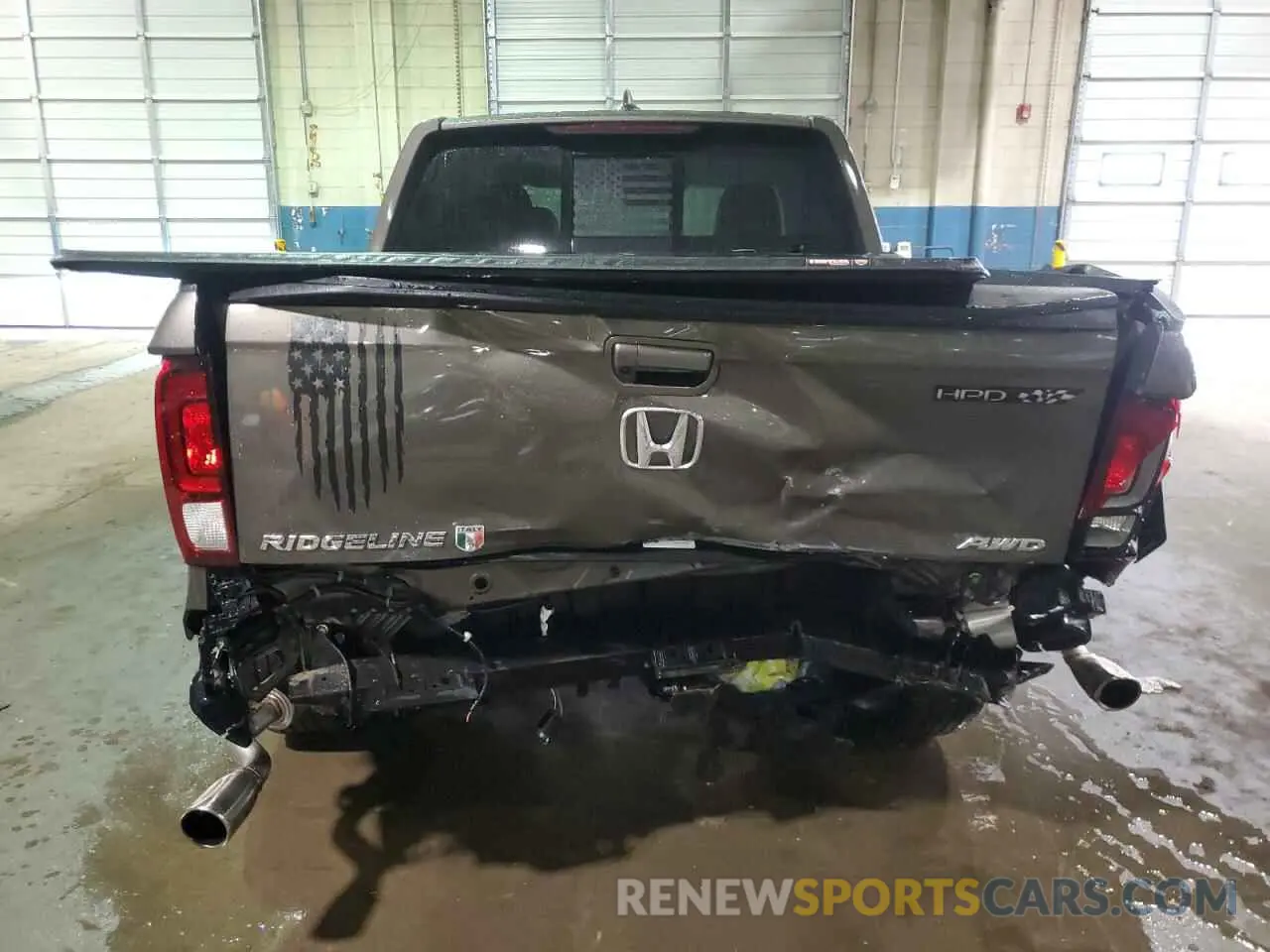6 fotografías del automóvil dañado 5FPYK3F70NB032529 HONDA RIDGELINE 2022
