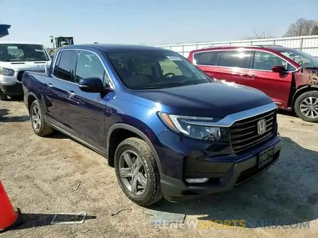 11 fotografías del automóvil dañado 5FPYK3F72NB029891 HONDA RIDGELINE 2022