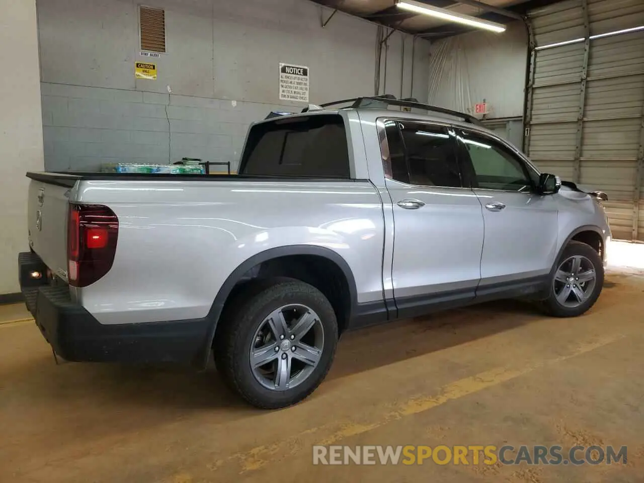 3 fotografías del automóvil dañado 5FPYK3F73NB008273 HONDA RIDGELINE 2022