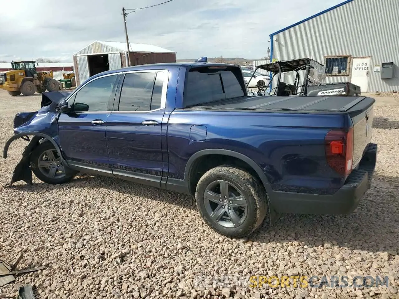 2 fotografías del automóvil dañado 5FPYK3F74NB016933 HONDA RIDGELINE 2022