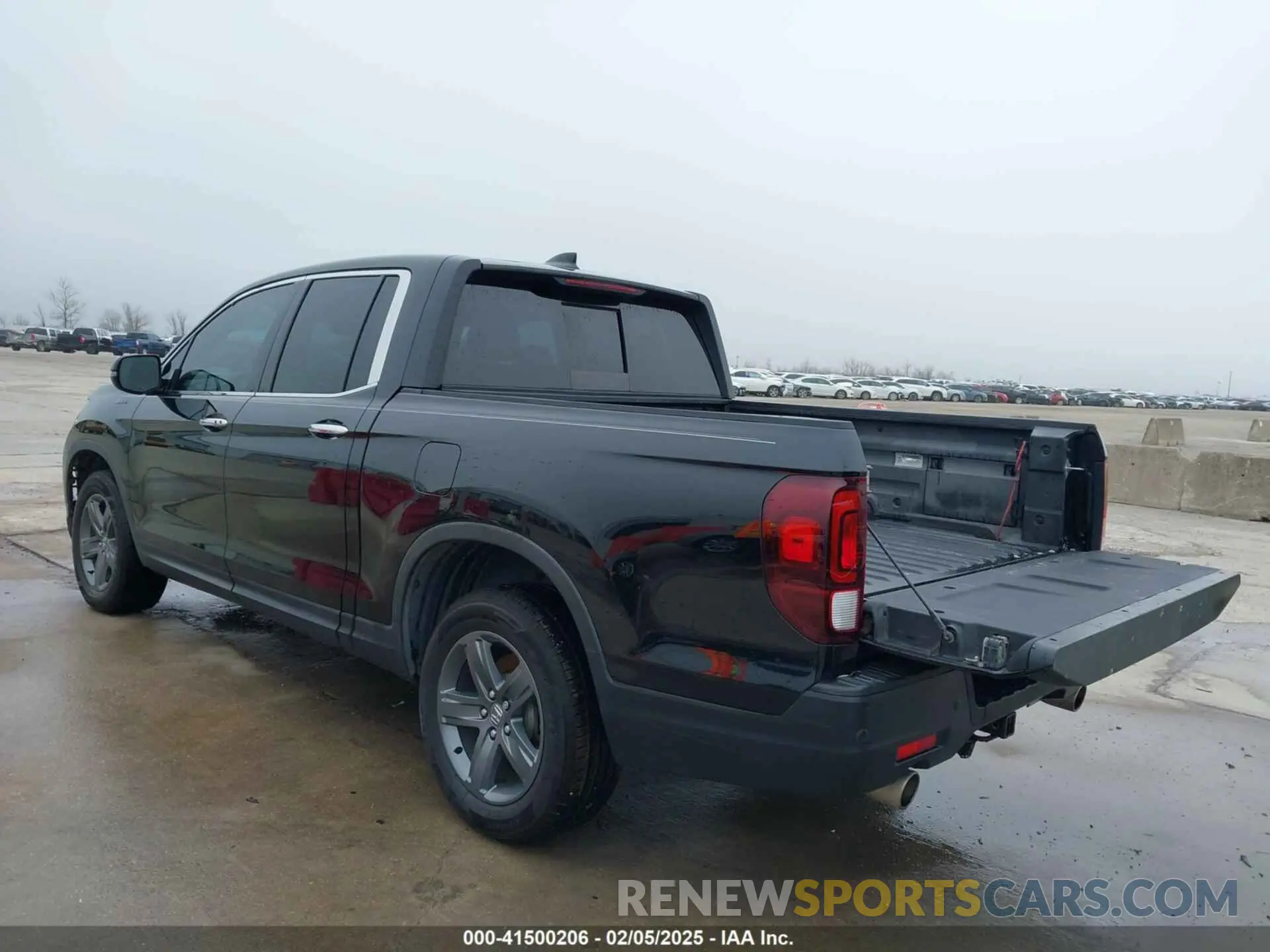3 fotografías del automóvil dañado 5FPYK3F75NB020036 HONDA RIDGELINE 2022