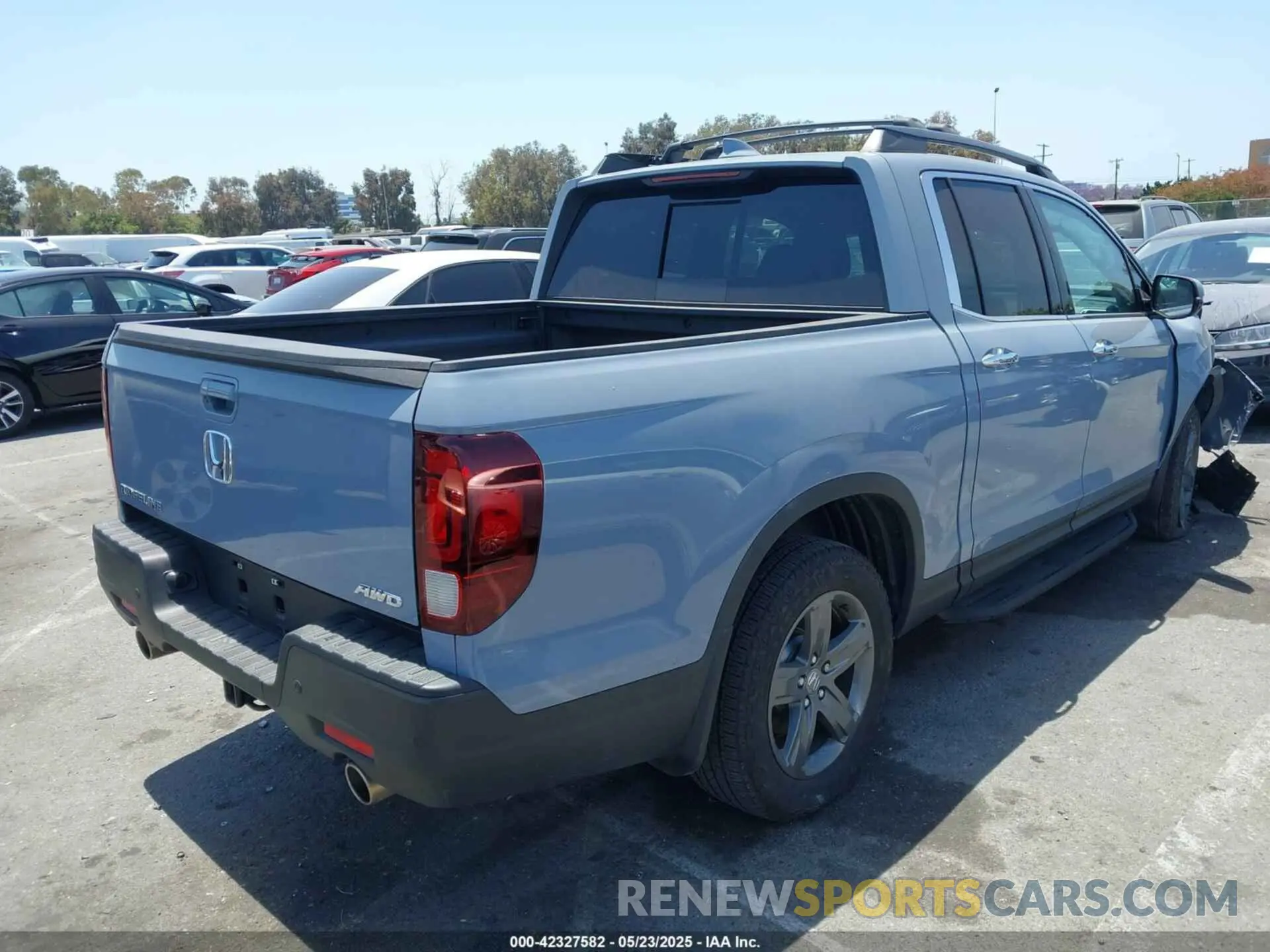 4 fotografías del automóvil dañado 5FPYK3F76NB019199 HONDA RIDGELINE 2022