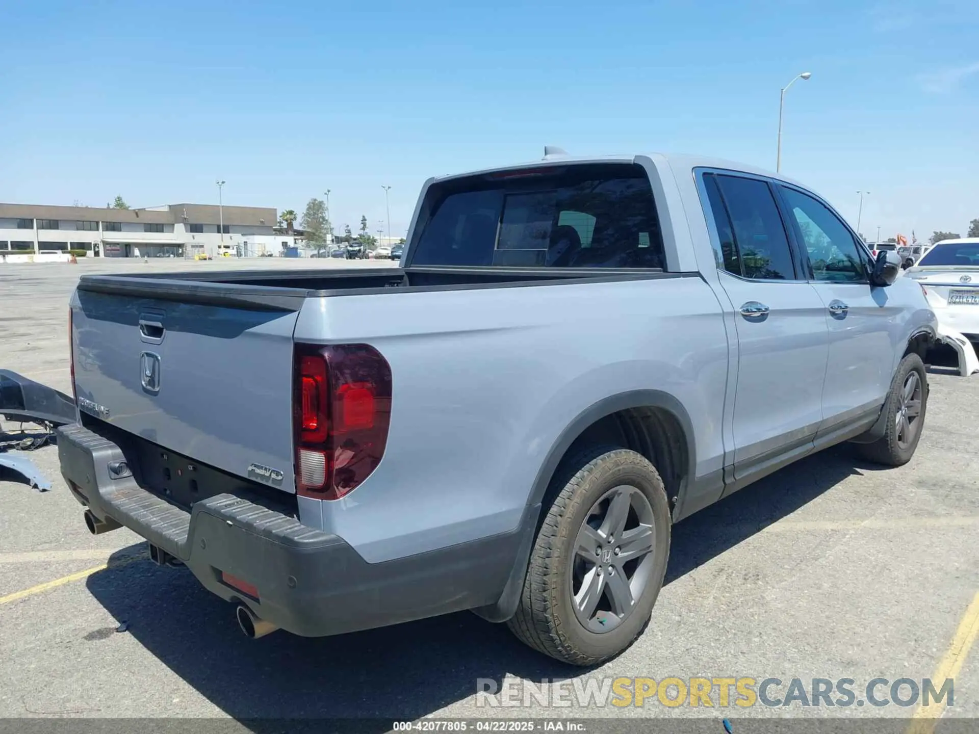 4 fotografías del automóvil dañado 5FPYK3F78NB028776 HONDA RIDGELINE 2022