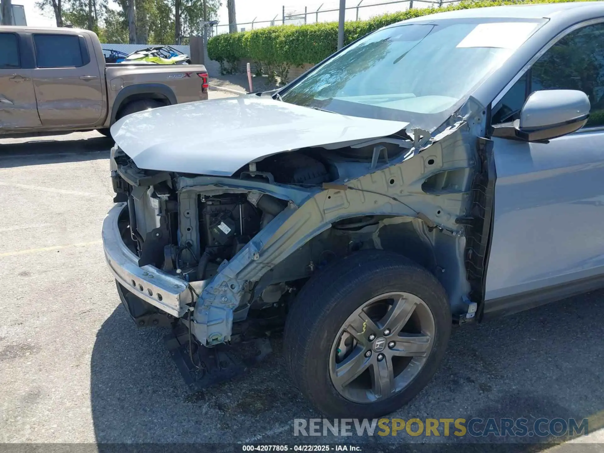 6 fotografías del automóvil dañado 5FPYK3F78NB028776 HONDA RIDGELINE 2022