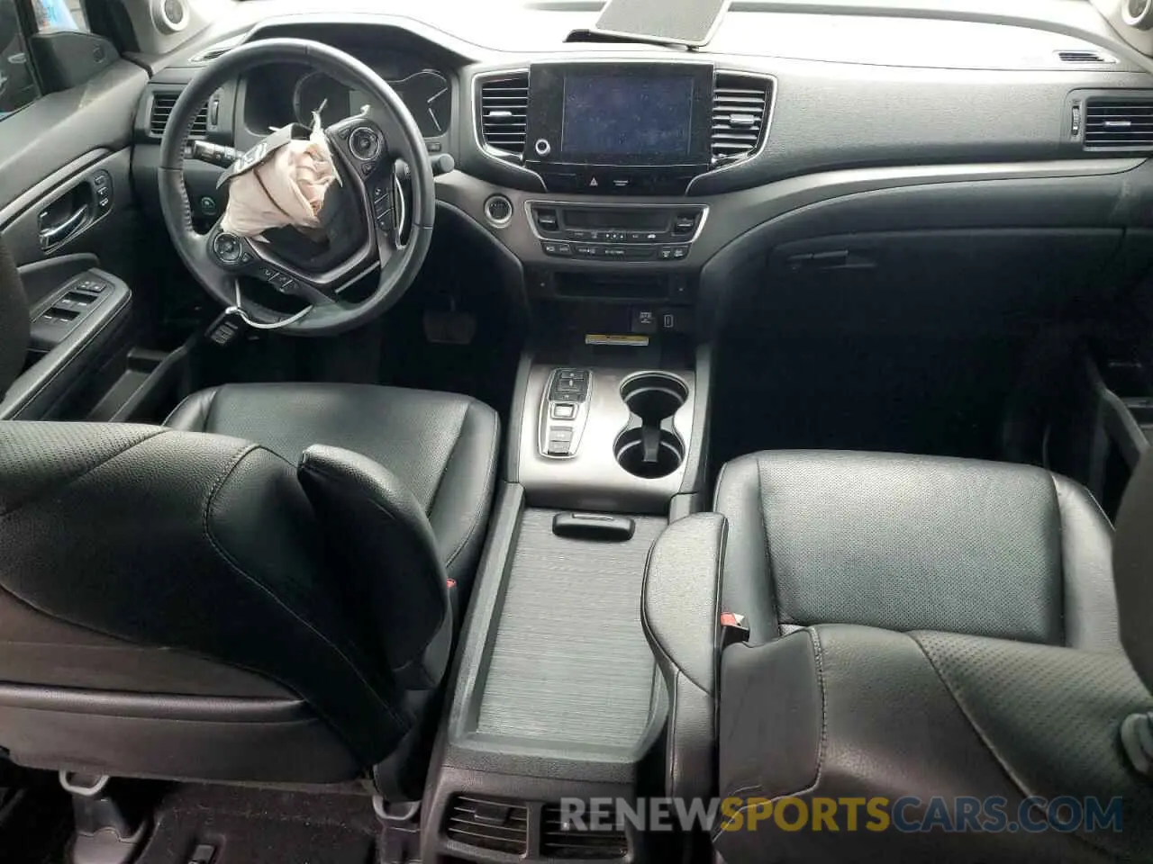 8 fotografías del automóvil dañado 5FPYK3F7XNB002065 HONDA RIDGELINE 2022