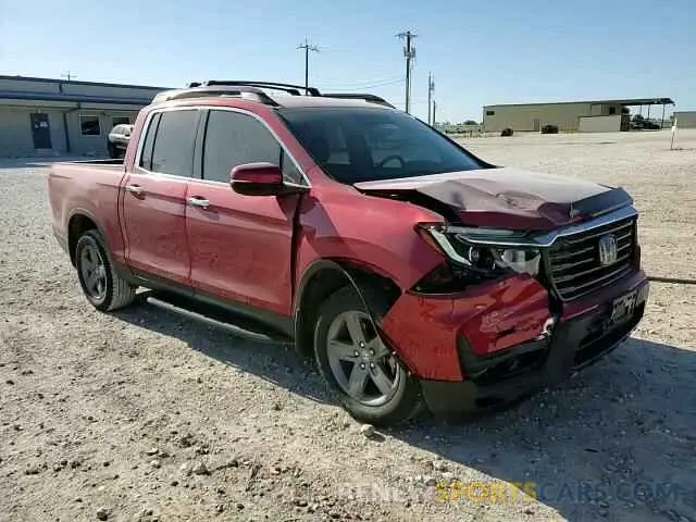 11 fotografías del automóvil dañado 5FPYK3F7XNB005208 HONDA RIDGELINE 2022