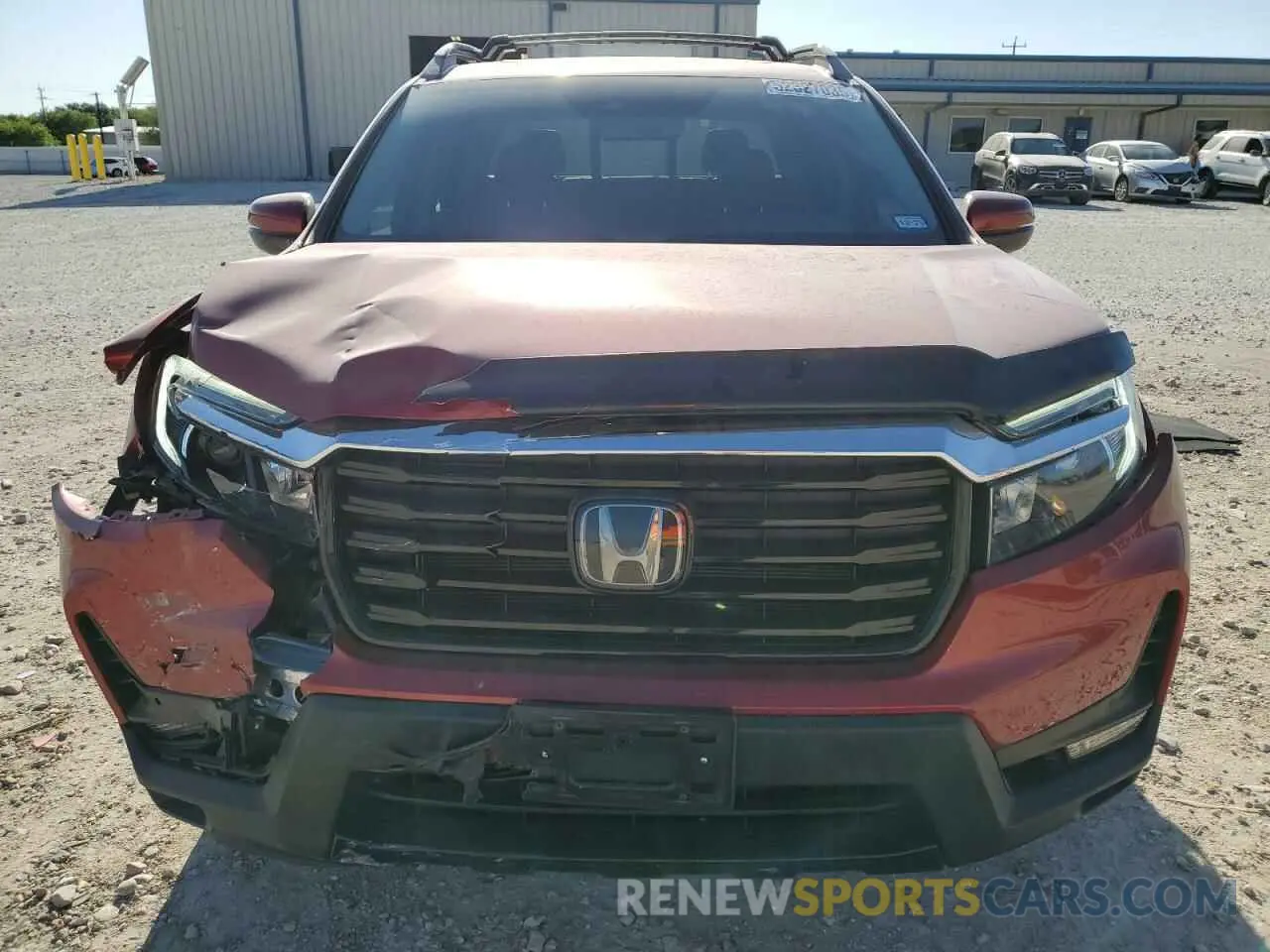 5 fotografías del automóvil dañado 5FPYK3F7XNB005208 HONDA RIDGELINE 2022