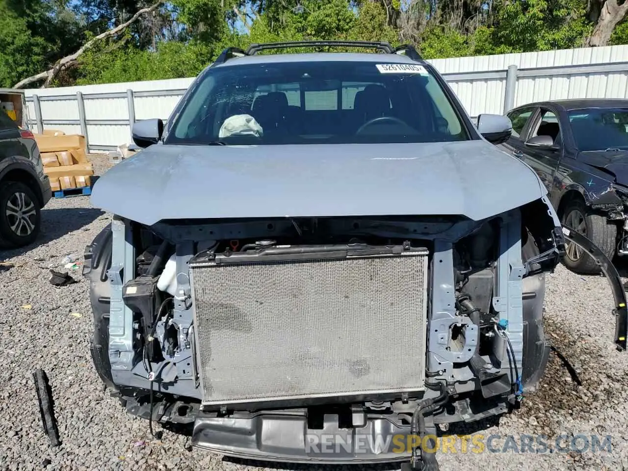 5 fotografías del automóvil dañado 5FPYK3F7XNB035177 HONDA RIDGELINE 2022