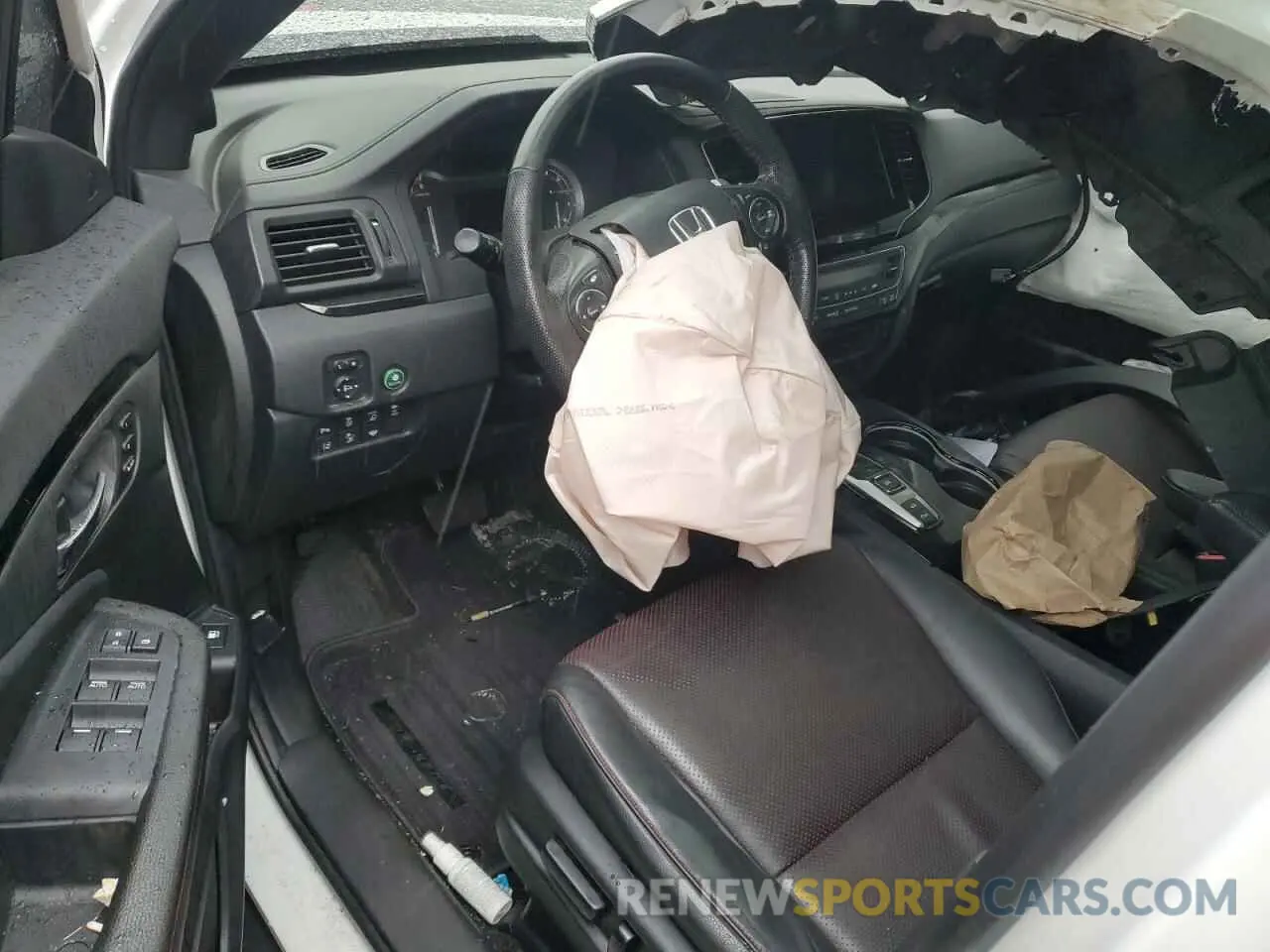 8 fotografías del automóvil dañado 5FPYK3F80NB014766 HONDA RIDGELINE 2022