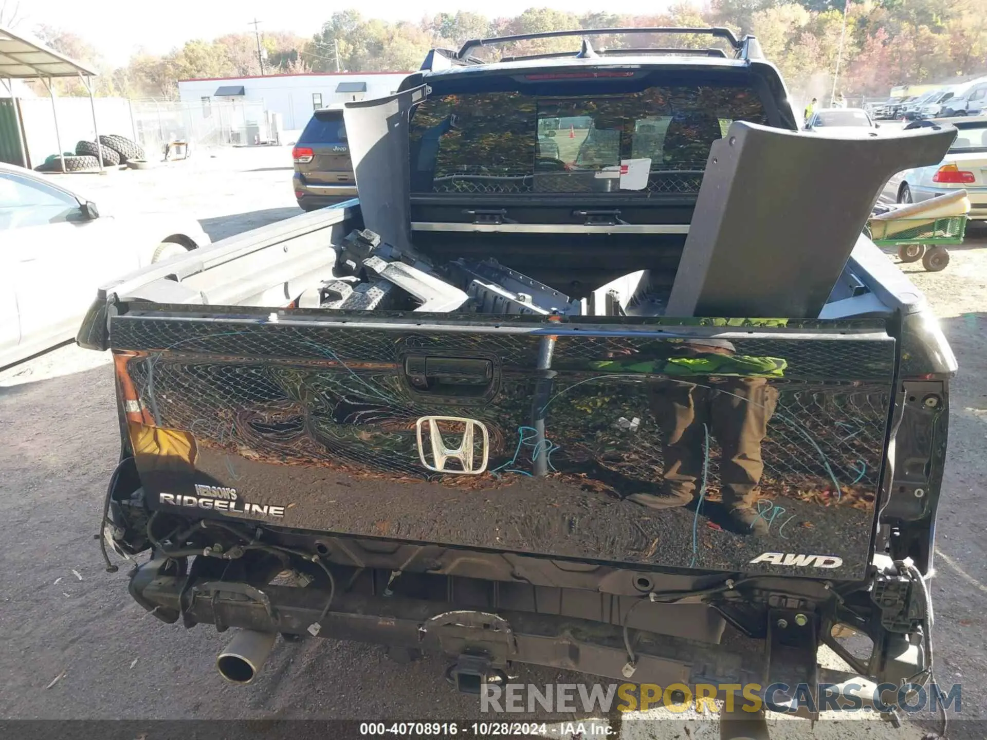 17 fotografías del automóvil dañado 5FPYK3F84NB008002 HONDA RIDGELINE 2022