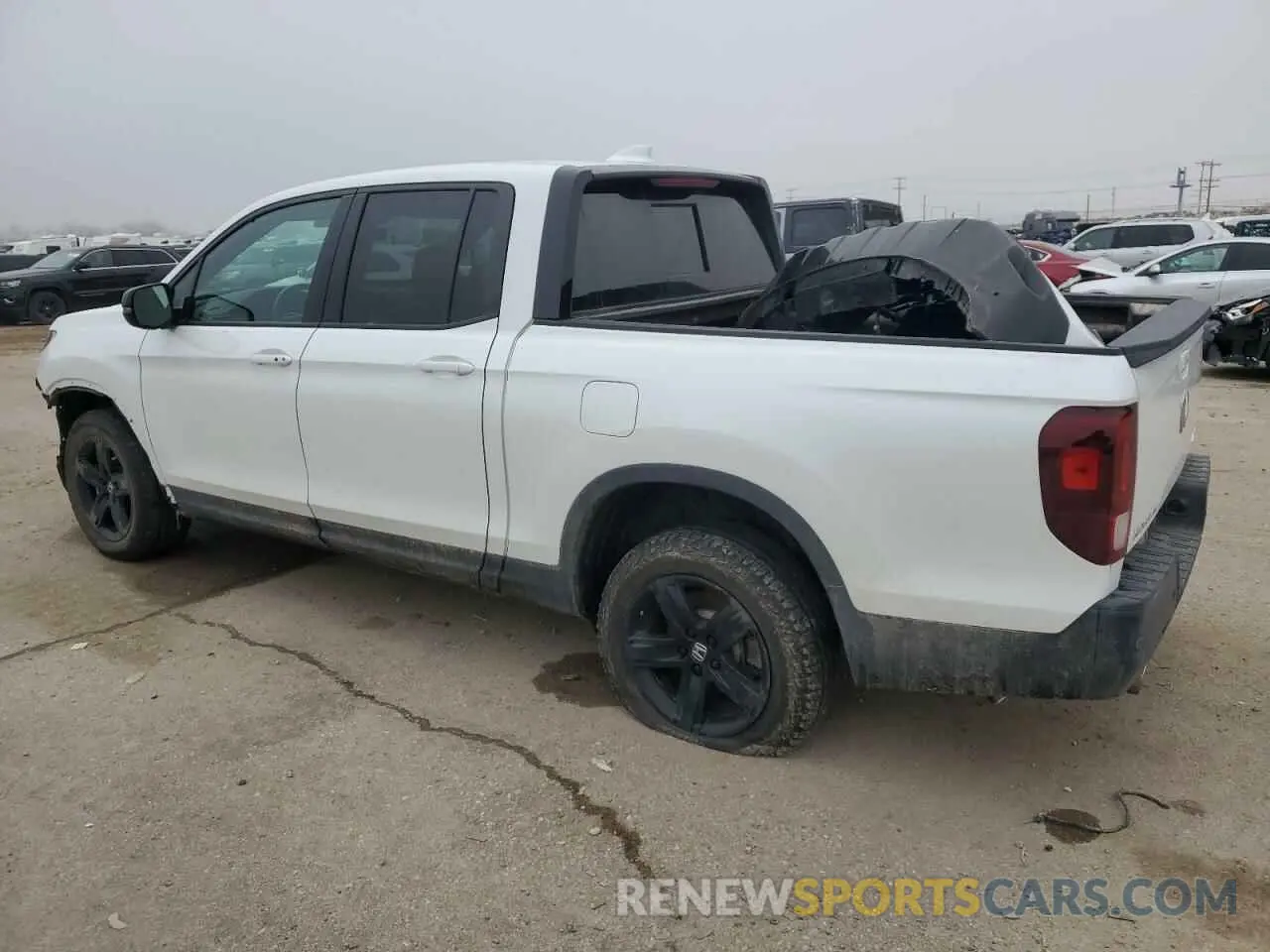 2 fotografías del automóvil dañado 5FPYK3F84NB025222 HONDA RIDGELINE 2022