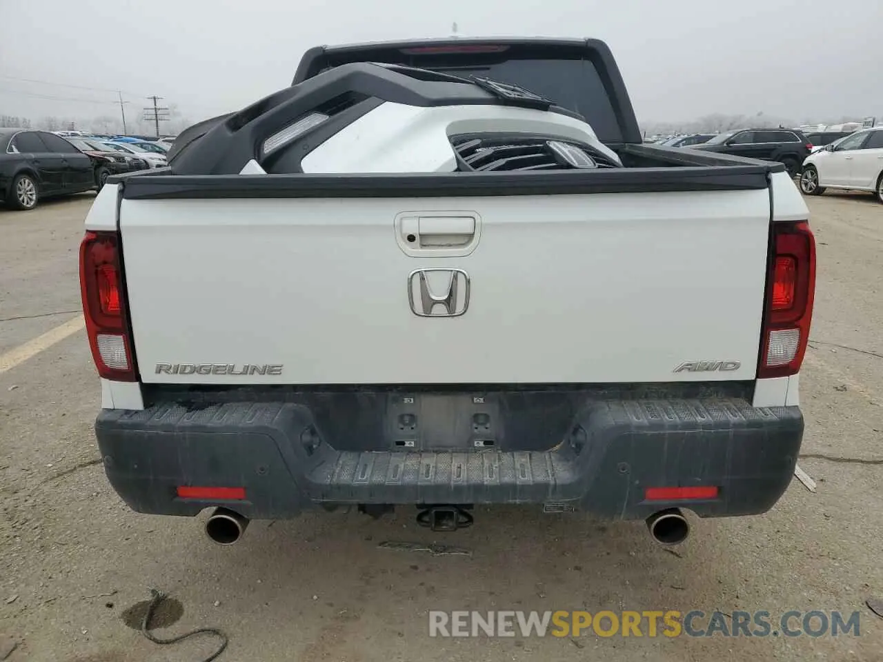 6 fotografías del automóvil dañado 5FPYK3F84NB025222 HONDA RIDGELINE 2022