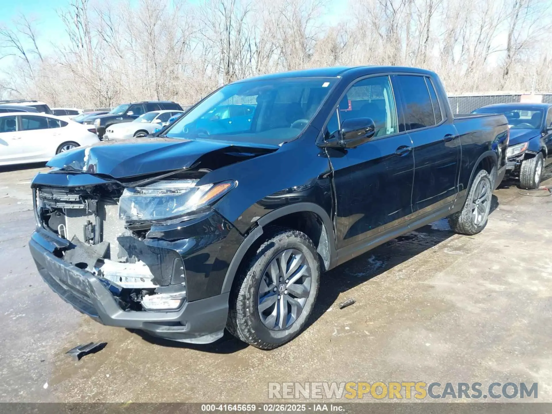 2 fotografías del automóvil dañado 5FPYK3F12PB030134 HONDA RIDGELINE 2023