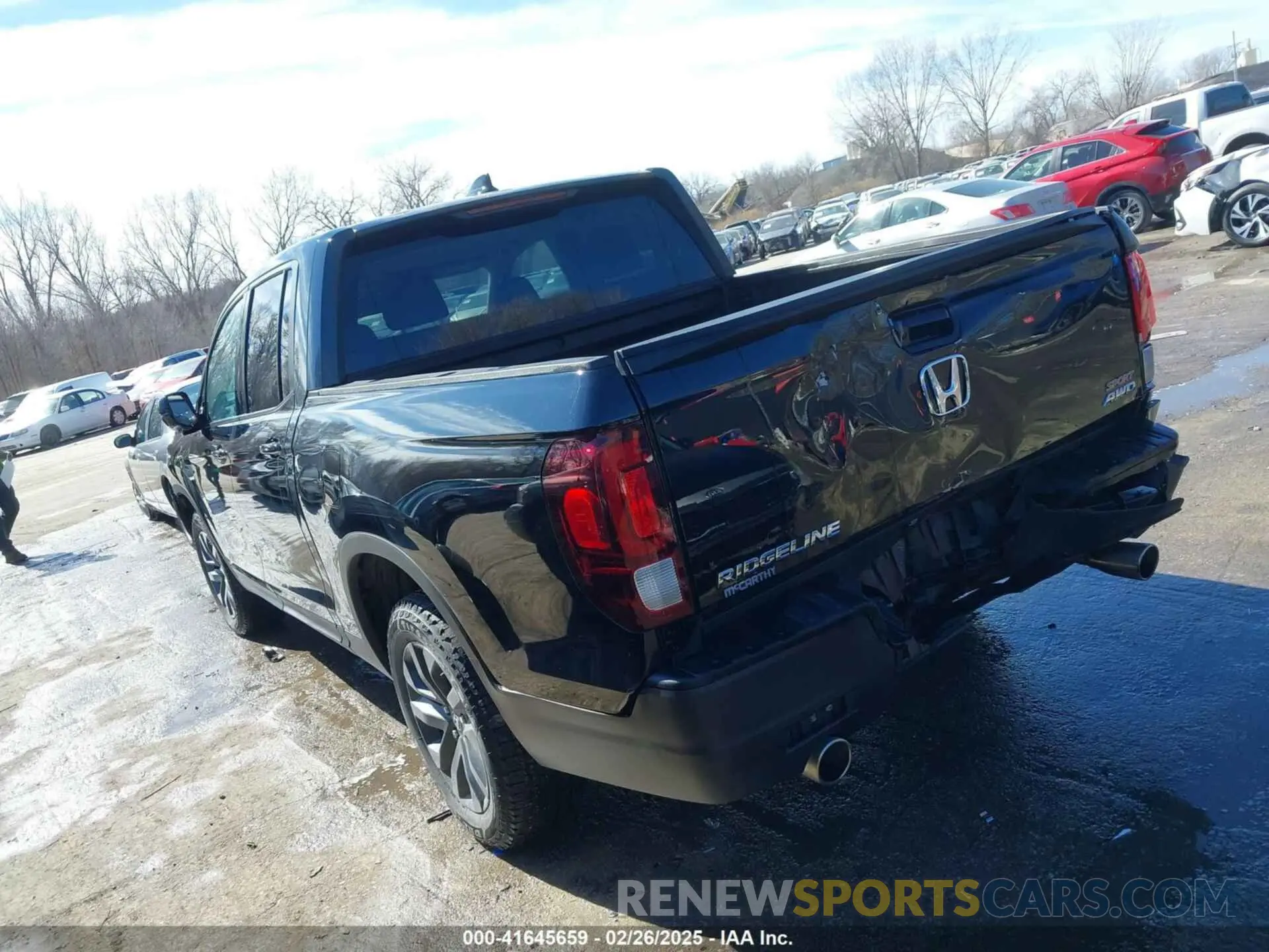 3 fotografías del automóvil dañado 5FPYK3F12PB030134 HONDA RIDGELINE 2023