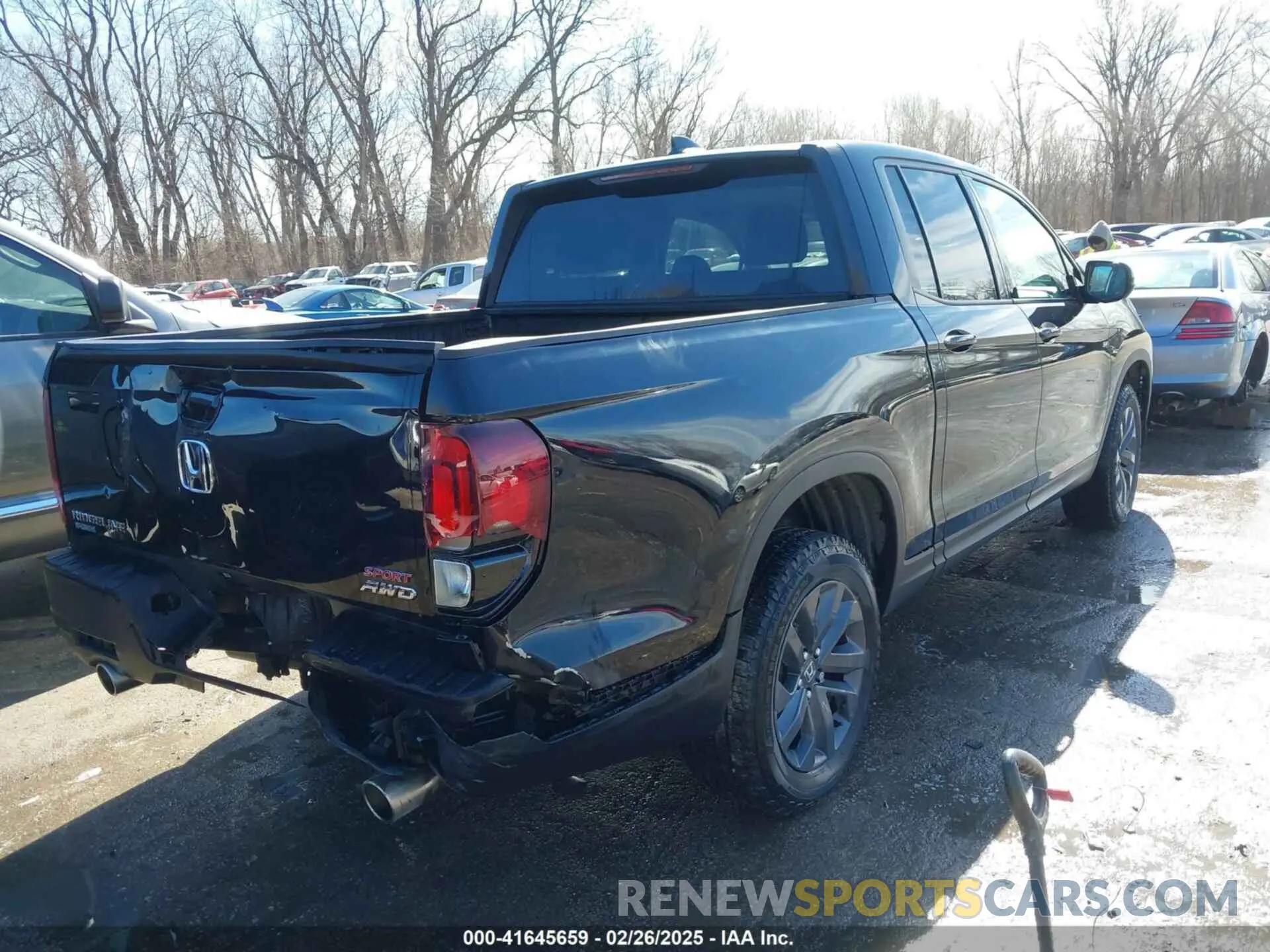4 fotografías del automóvil dañado 5FPYK3F12PB030134 HONDA RIDGELINE 2023