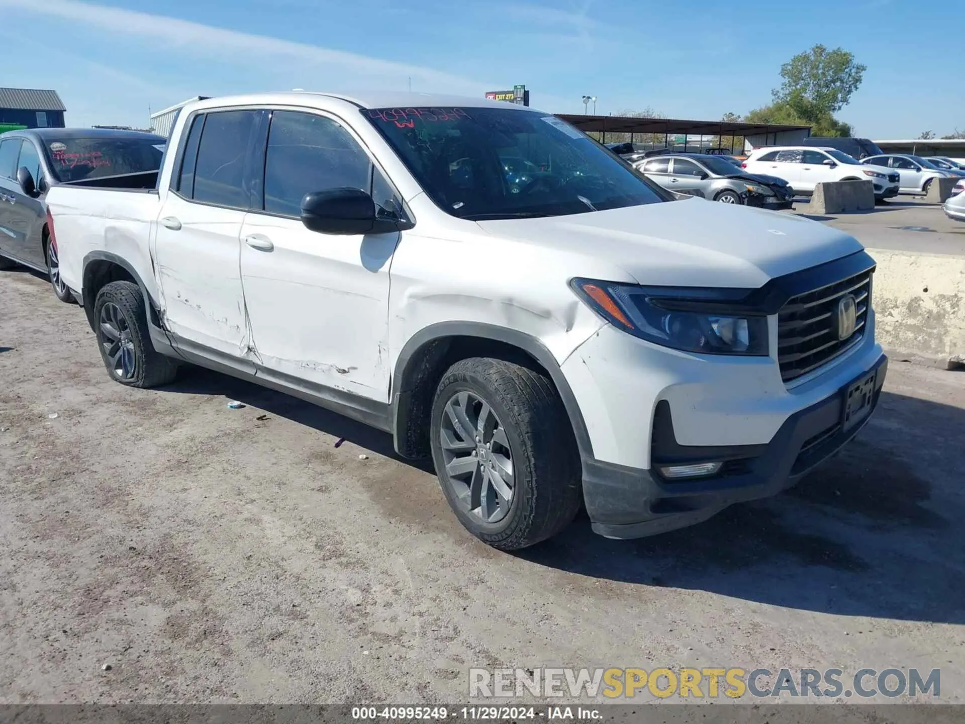1 fotografías del automóvil dañado 5FPYK3F14PB041099 HONDA RIDGELINE 2023