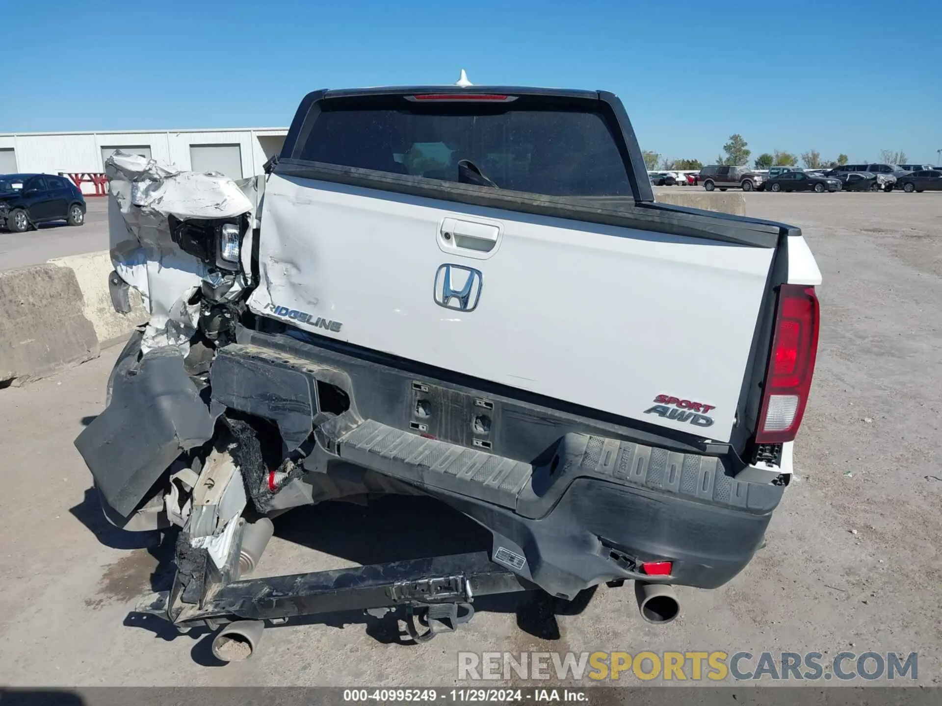 16 fotografías del automóvil dañado 5FPYK3F14PB041099 HONDA RIDGELINE 2023