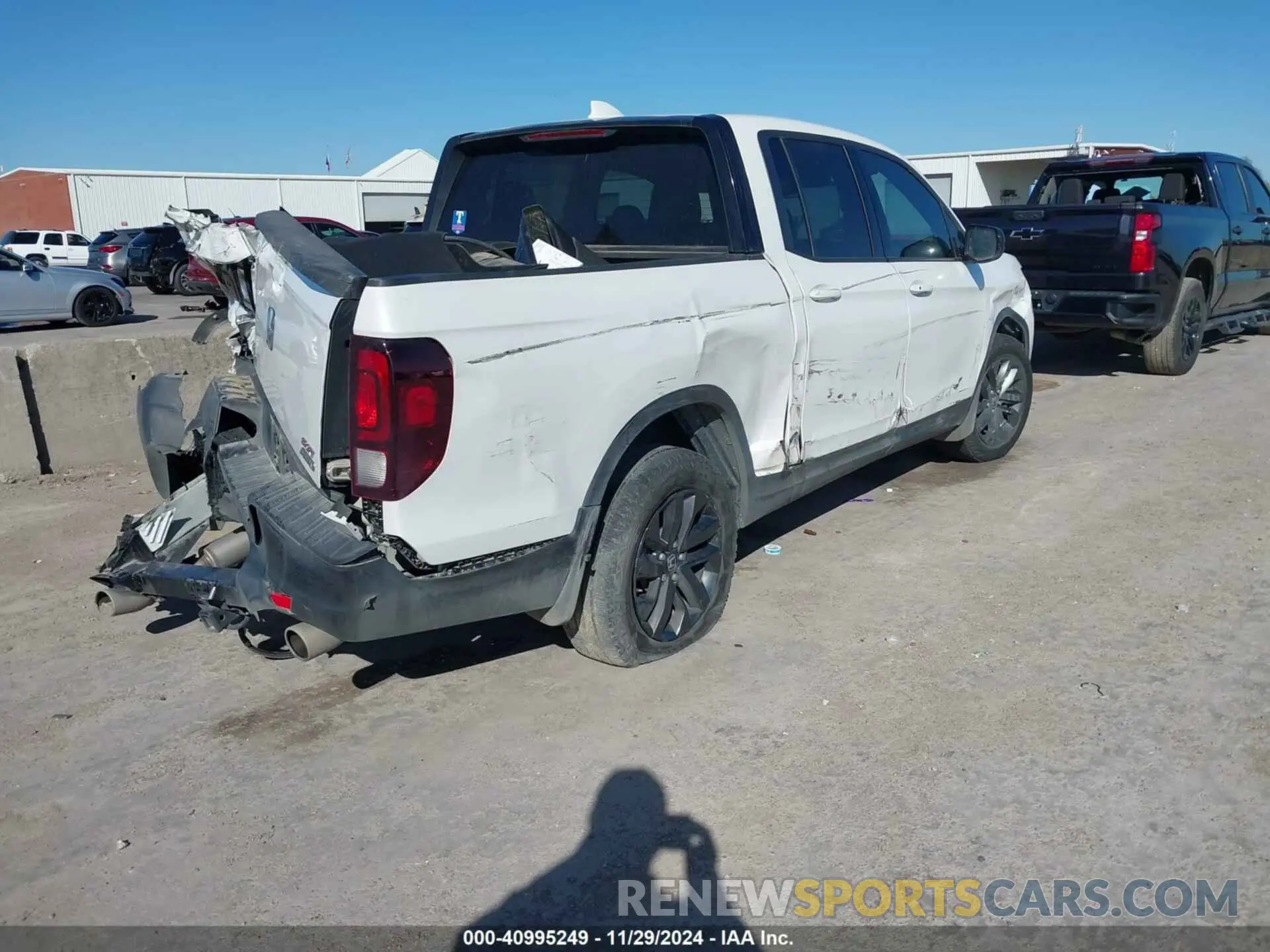 4 fotografías del automóvil dañado 5FPYK3F14PB041099 HONDA RIDGELINE 2023