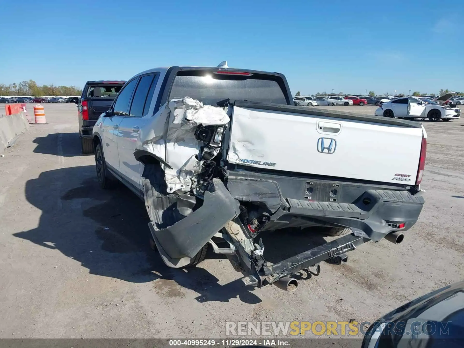 6 fotografías del automóvil dañado 5FPYK3F14PB041099 HONDA RIDGELINE 2023