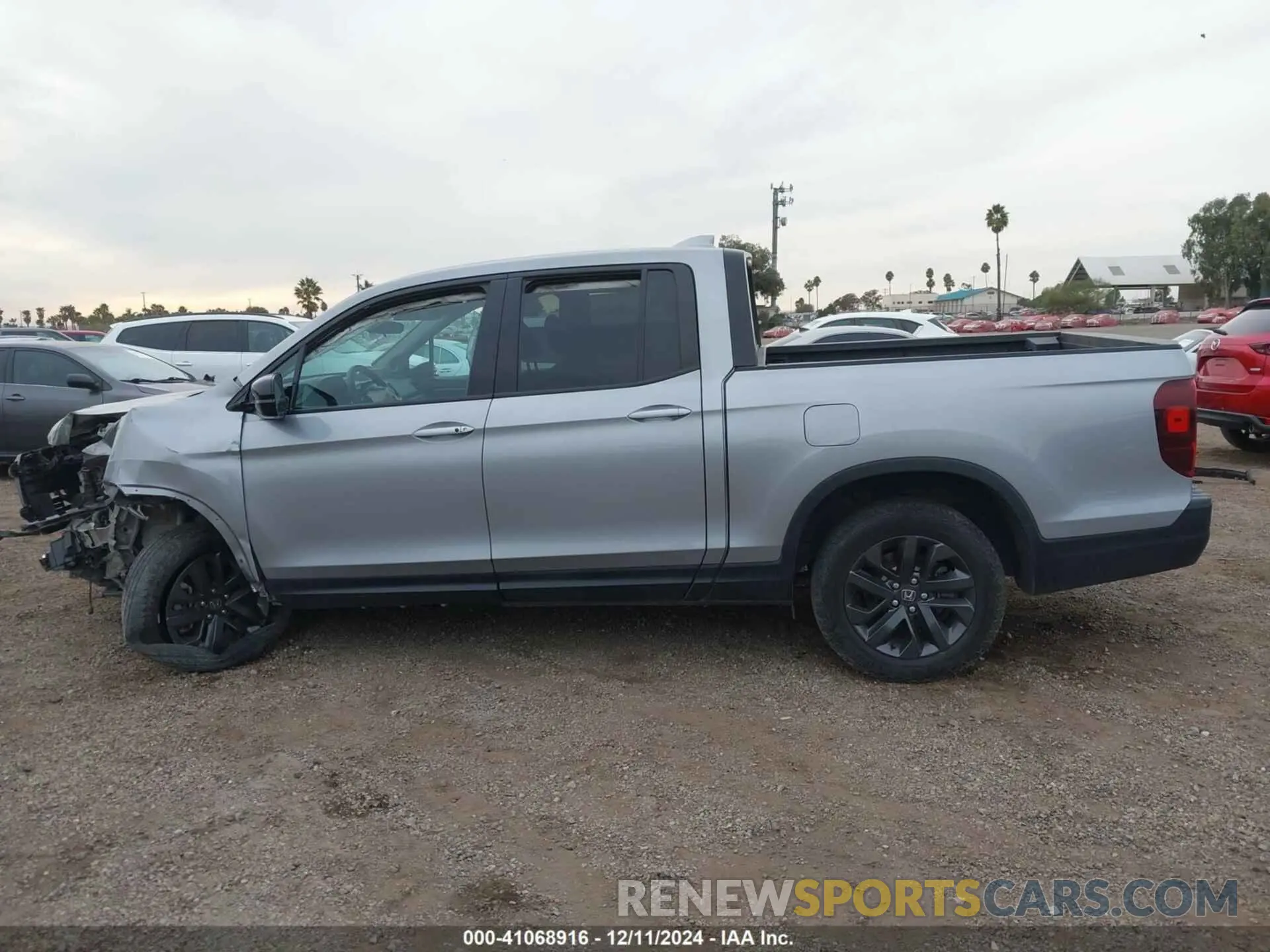 14 fotografías del automóvil dañado 5FPYK3F16PB049866 HONDA RIDGELINE 2023