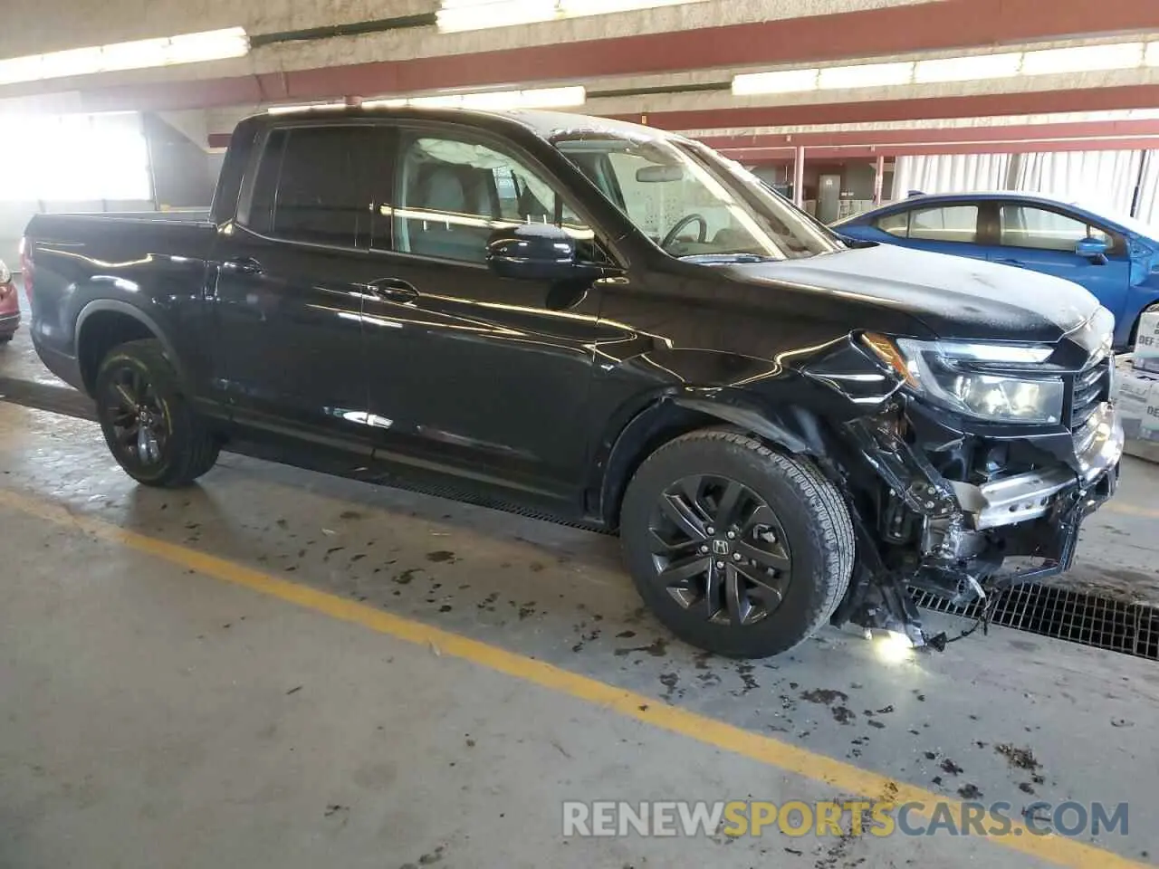 4 fotografías del automóvil dañado 5FPYK3F18PB054969 HONDA RIDGELINE 2023